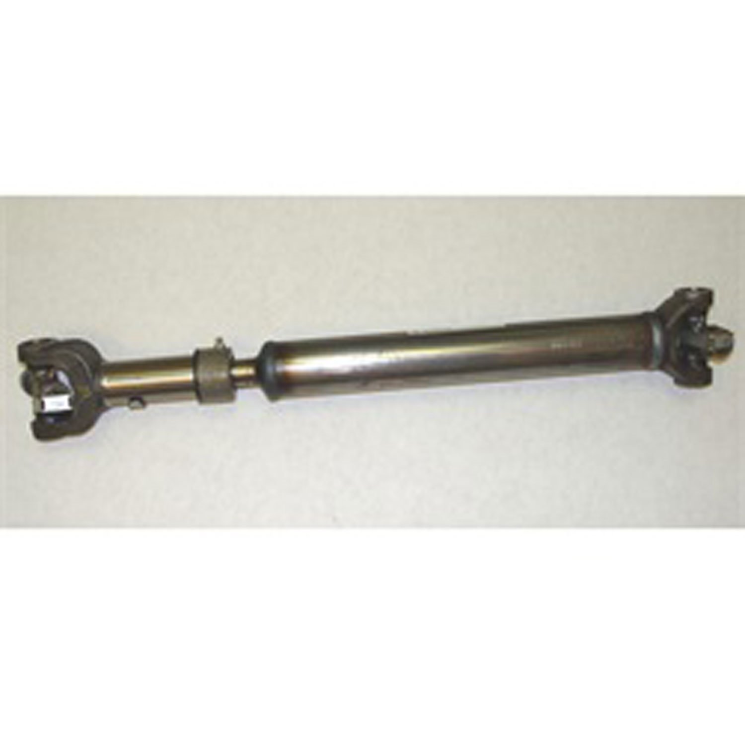 Stock replacement rear driveshaft from Omix-ADA, Fits 81-86 Jeep CJ7 with a T4 T5 or T170 manual transmission.