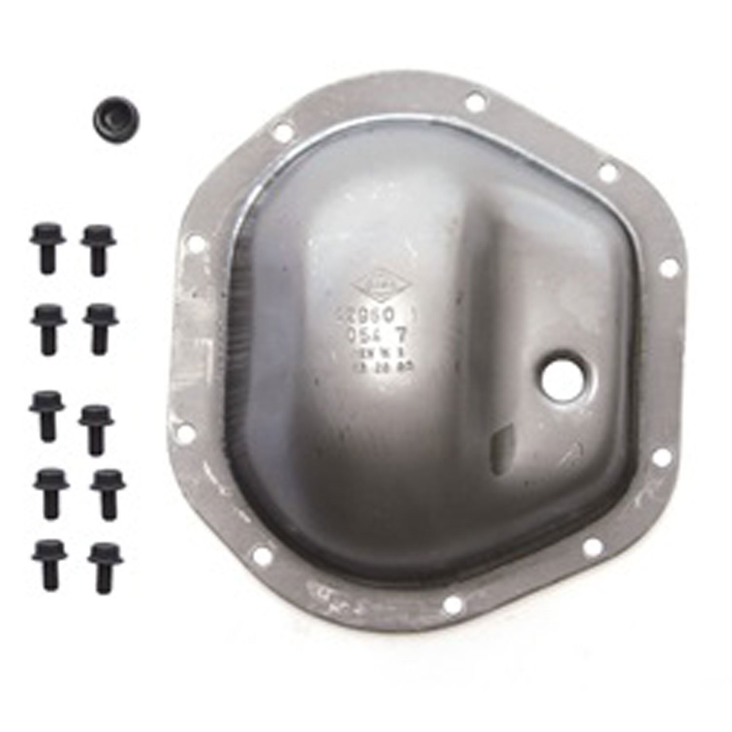 Differential Cover Kit for d44 rear Includes Cover and Bolts 72-83 CJ5 72-75 CJ6 86 CJ7 87-11 Wrangler 93-98 Grand Cherokee