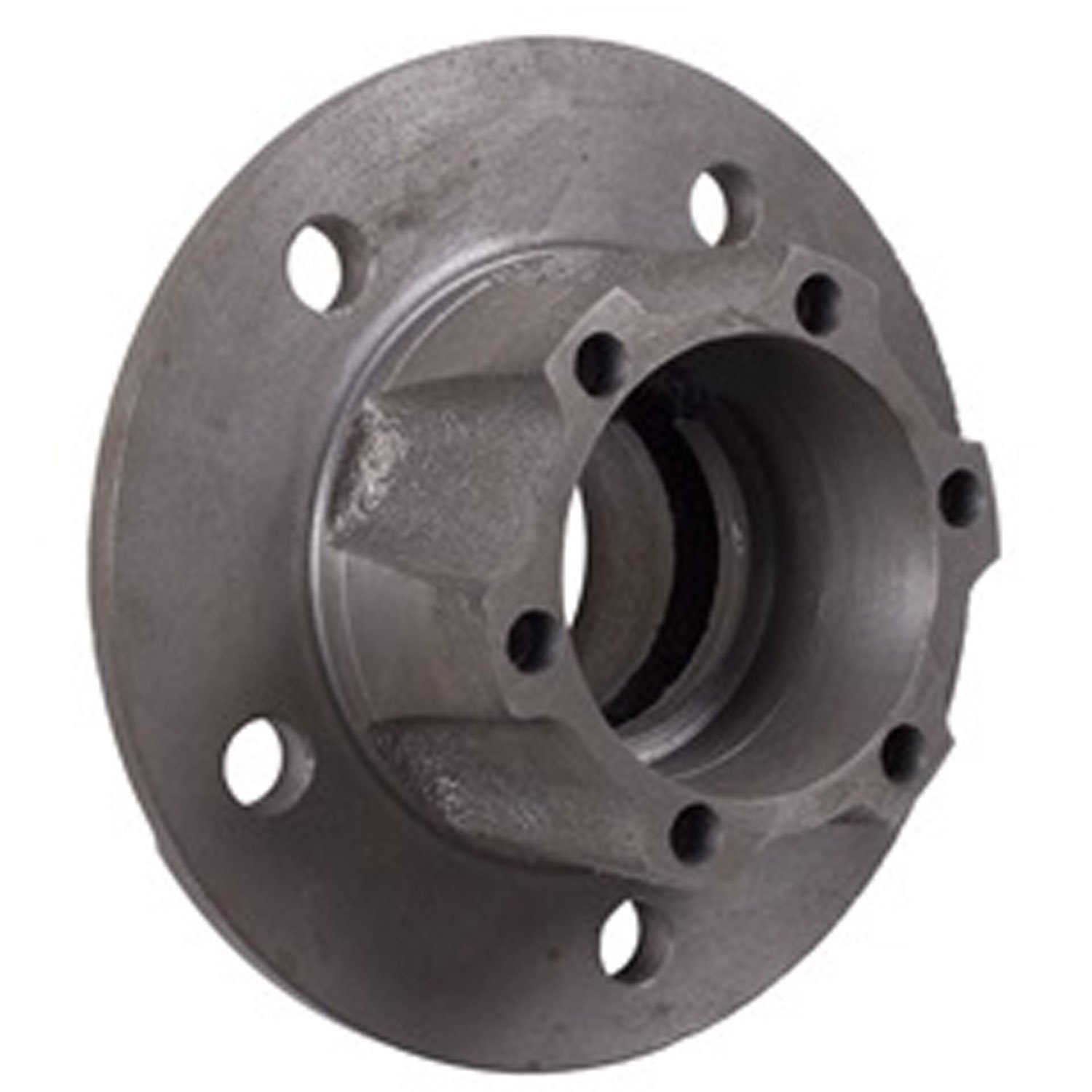 This front axle hub assembly from Omix-ADA fits 66-81 CJ5 66-75 CJ6 and 76-81 CJ7 with 6 bolt manual