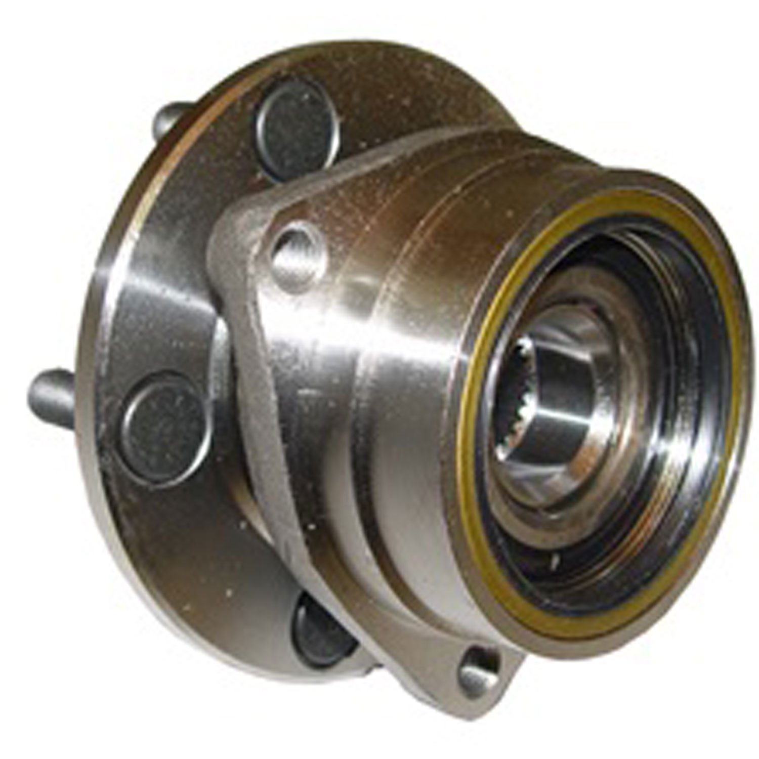 This front axle hub assembly from Omix-ADA fits 84-89 Jeep Cherokee XJ and 87-89 Wrangler YJ Fits the left or right side.