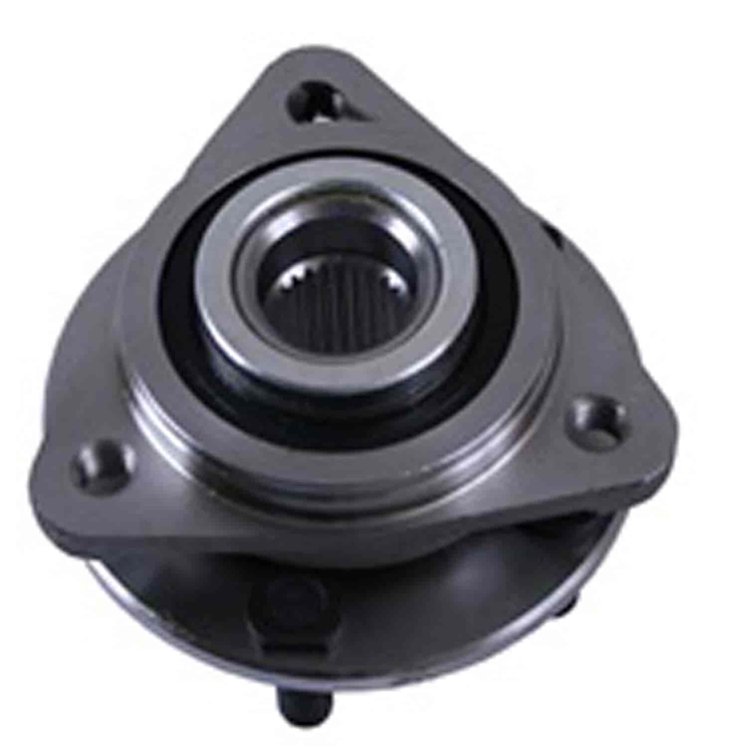 This front axle hub assembly from Omix-ADA fits 95-00 Chrysler Cirrus 96-06 Chrysler Sebrings 95-06