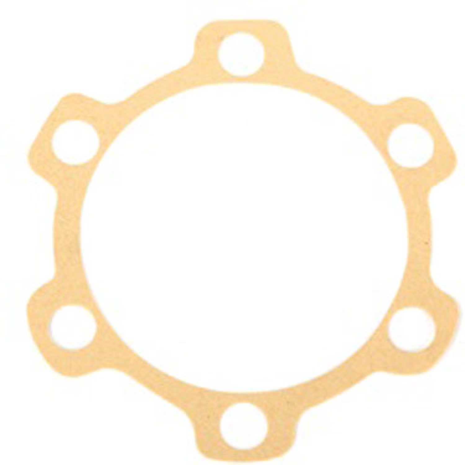 This 4 piece axle flange gasket kit from Omix-ADA fits Dana 25 and Dana 27 axles that have 6-bolt hubs.