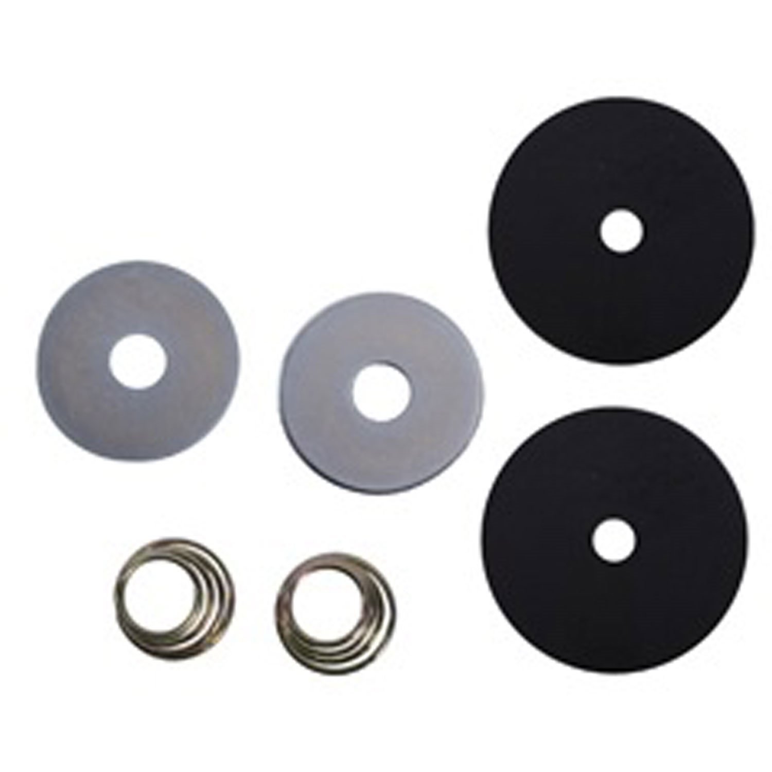 This pedal draft pad kit from Omix-ADA includes 2 springs 2 washers and 2 rubber pads. Fits 41-68 Willys and Jeep models.