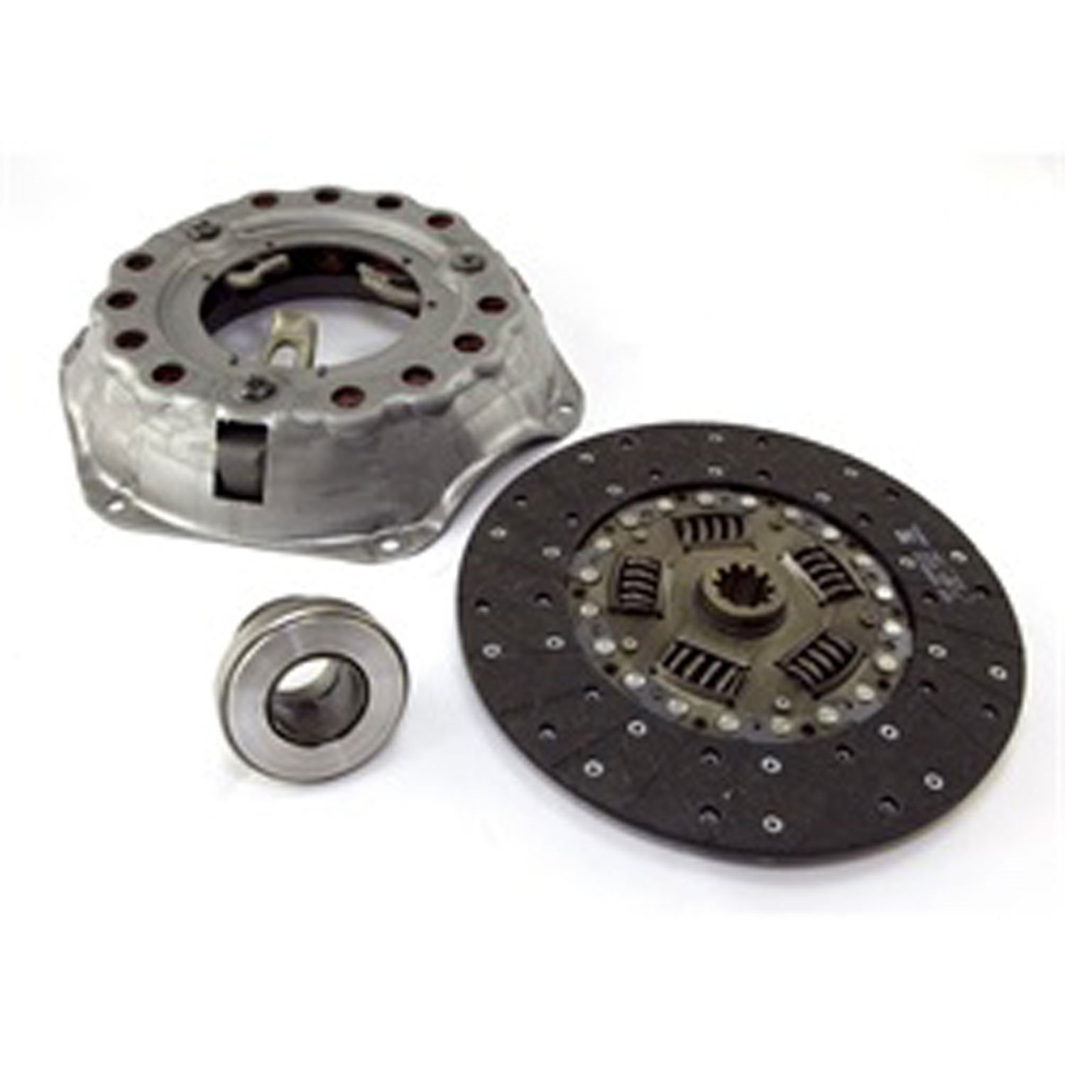 10.5 inch regular clutch kit for 72-75 Jeep CJ-5 and CJ-6 6-cylinder or 8-cylinder. Kit includes the