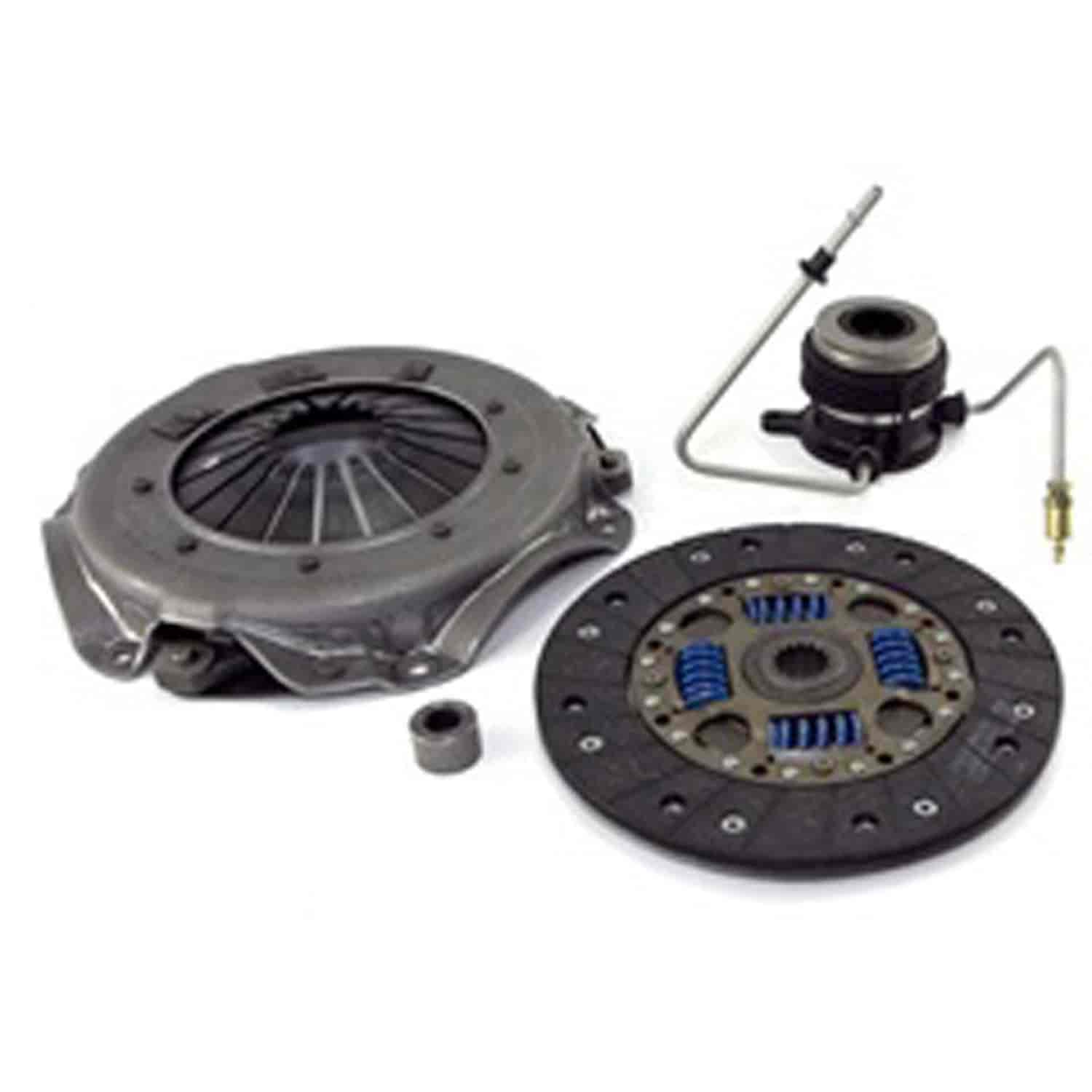 Master Clutch Kit 93 Wrangler 2.5L. The master kit includes the pressure plate clutch disc throw-out