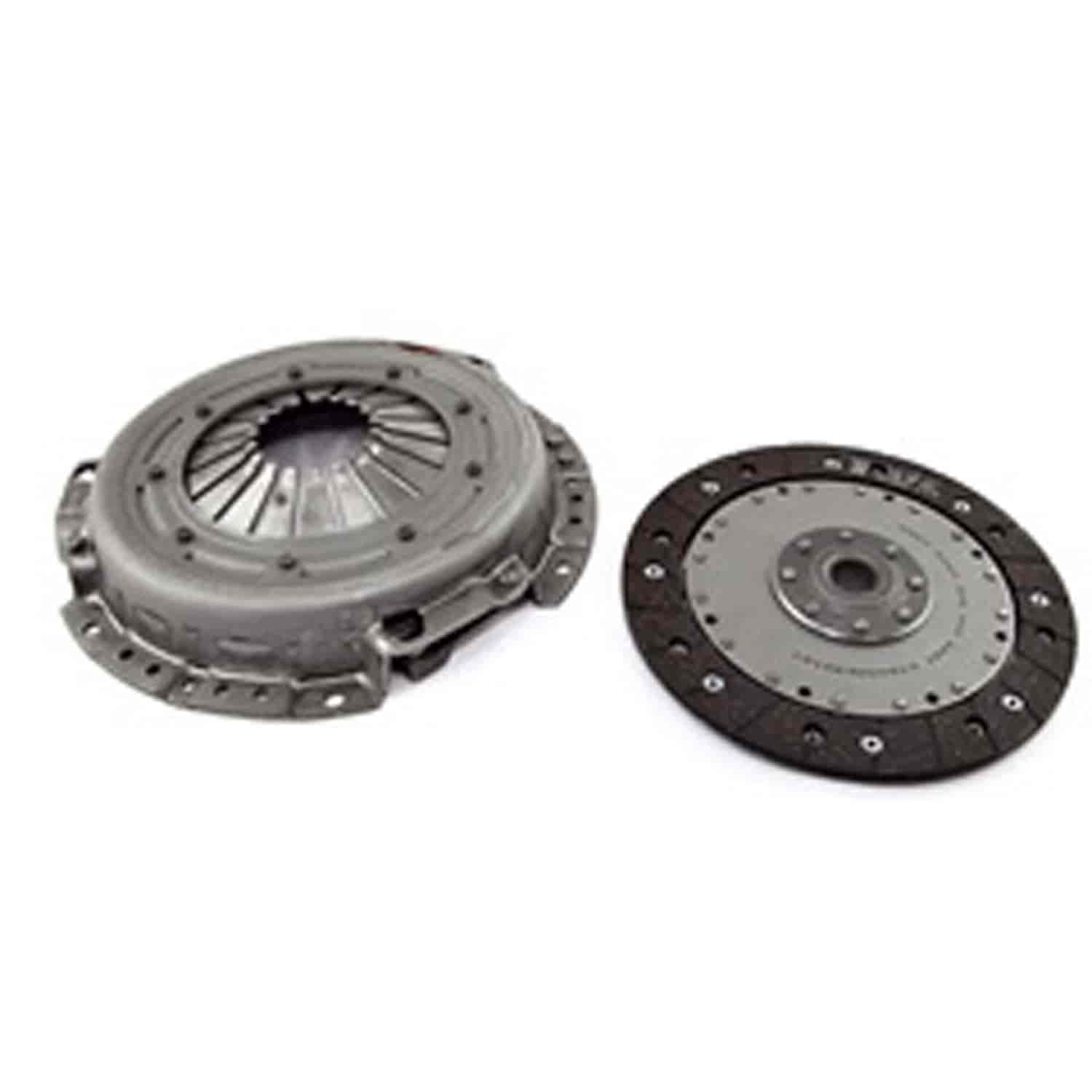 This Junior Clutch Kit from Omix-ADA fits 2005 Jeep Libertys and 05-06 Wranglers with a 2.4L engine.