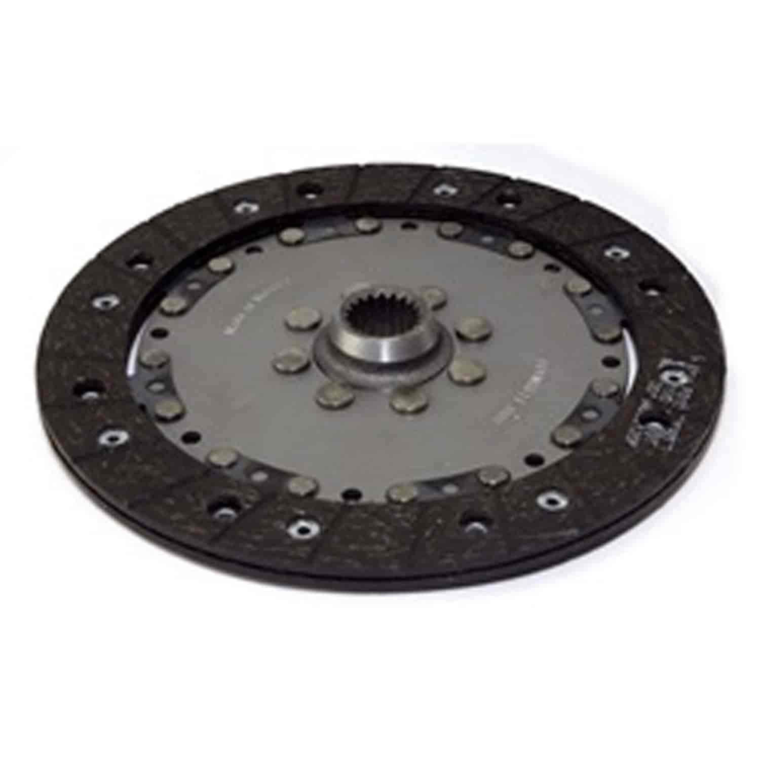 This clutch disc from Omix-ADA fits 02-06 Jeep Libertys and 03-04 Wranglers with a 2.4L engine.
