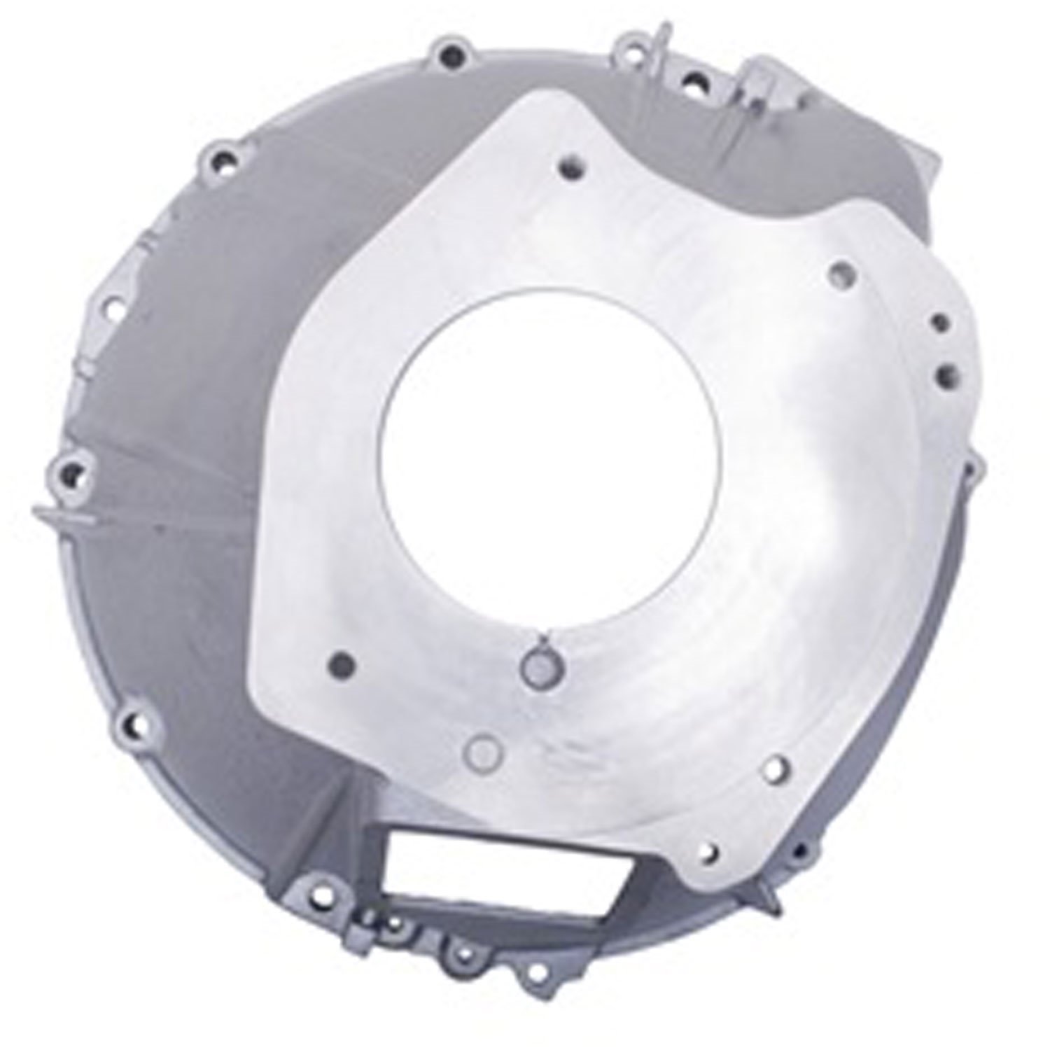 This transmission bellhousing from Omix-ADA fits 82-86 Jeep CJ models with SR4 T4 or T5 transmissions.