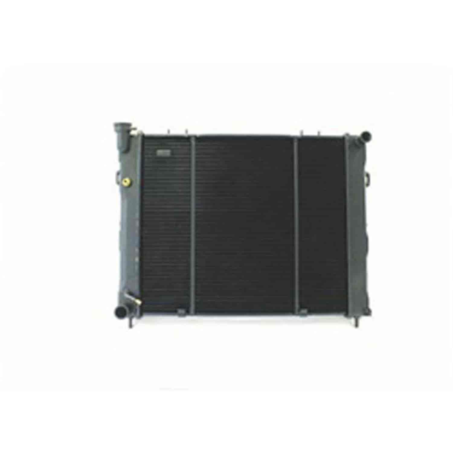 This 1 row radiator from Omix-ADA fits 95-97 Jeep Grand Cherokee ZJ.