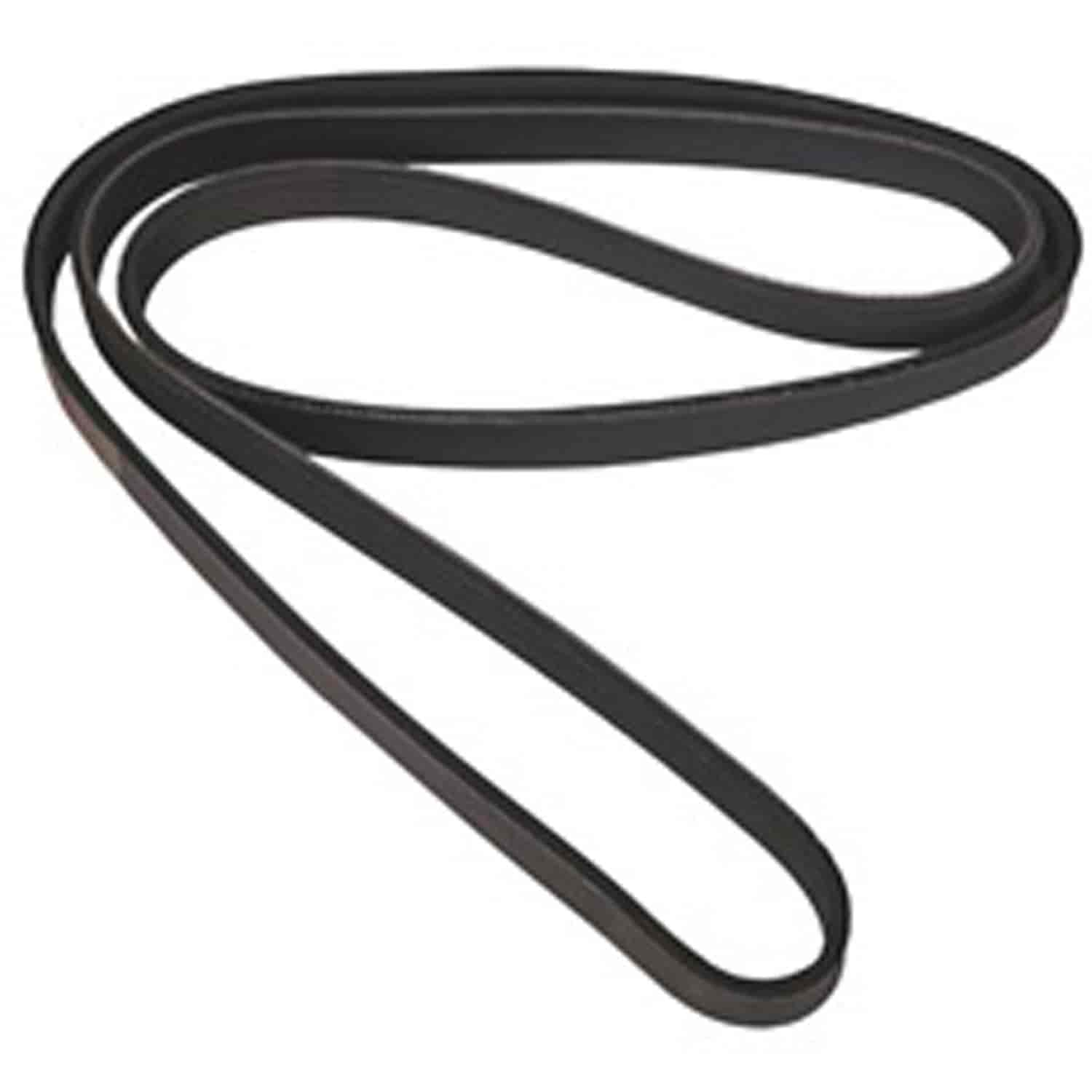 Stock replacement serpentine belt from Omix-ADA, Fits 91-95 RHD Jeep Cherokee XJ with 4.0 liter engine.