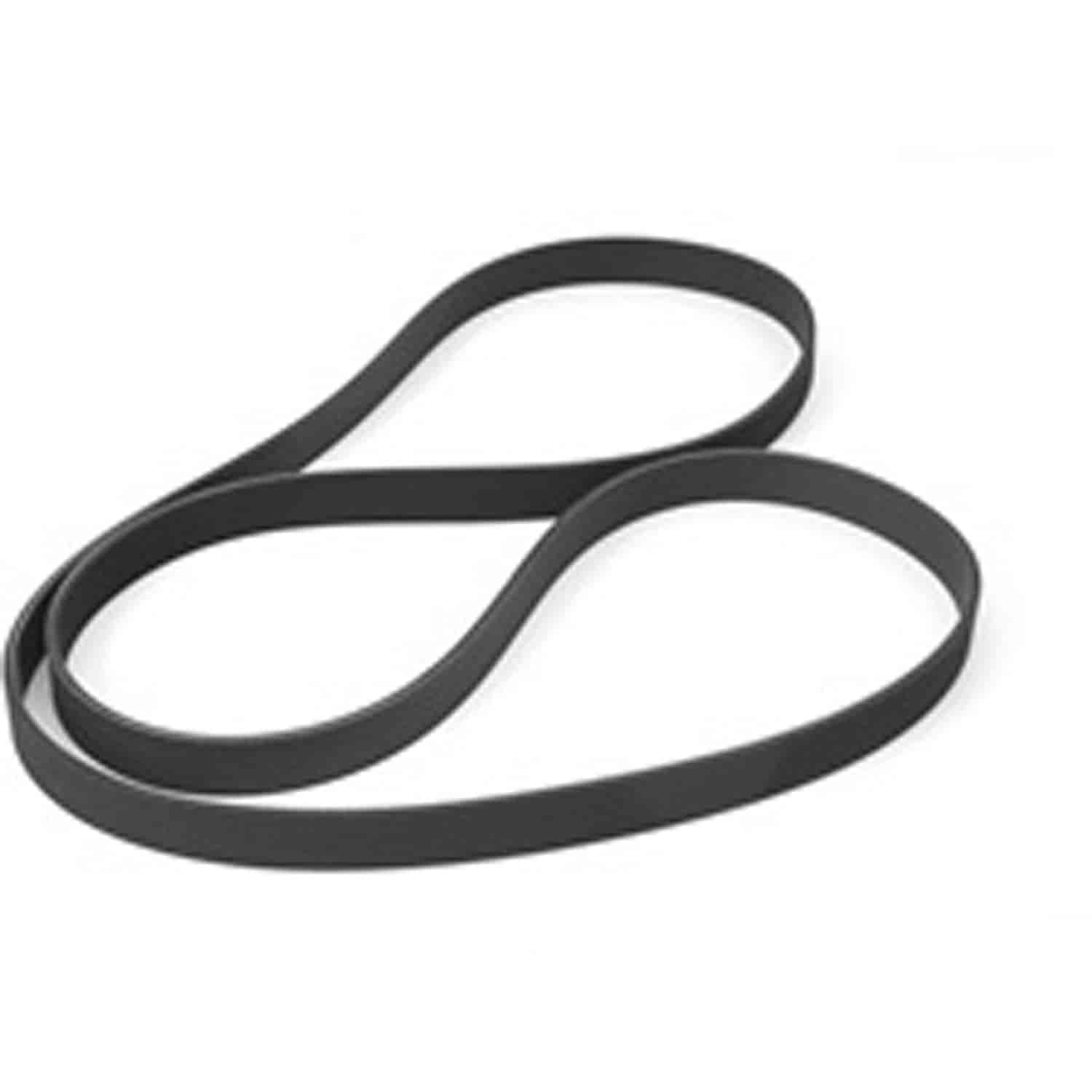 This serpentine belt from Omix-ADA fits 09-10 Jeep Grand Cherokees with a 5.7L engine.