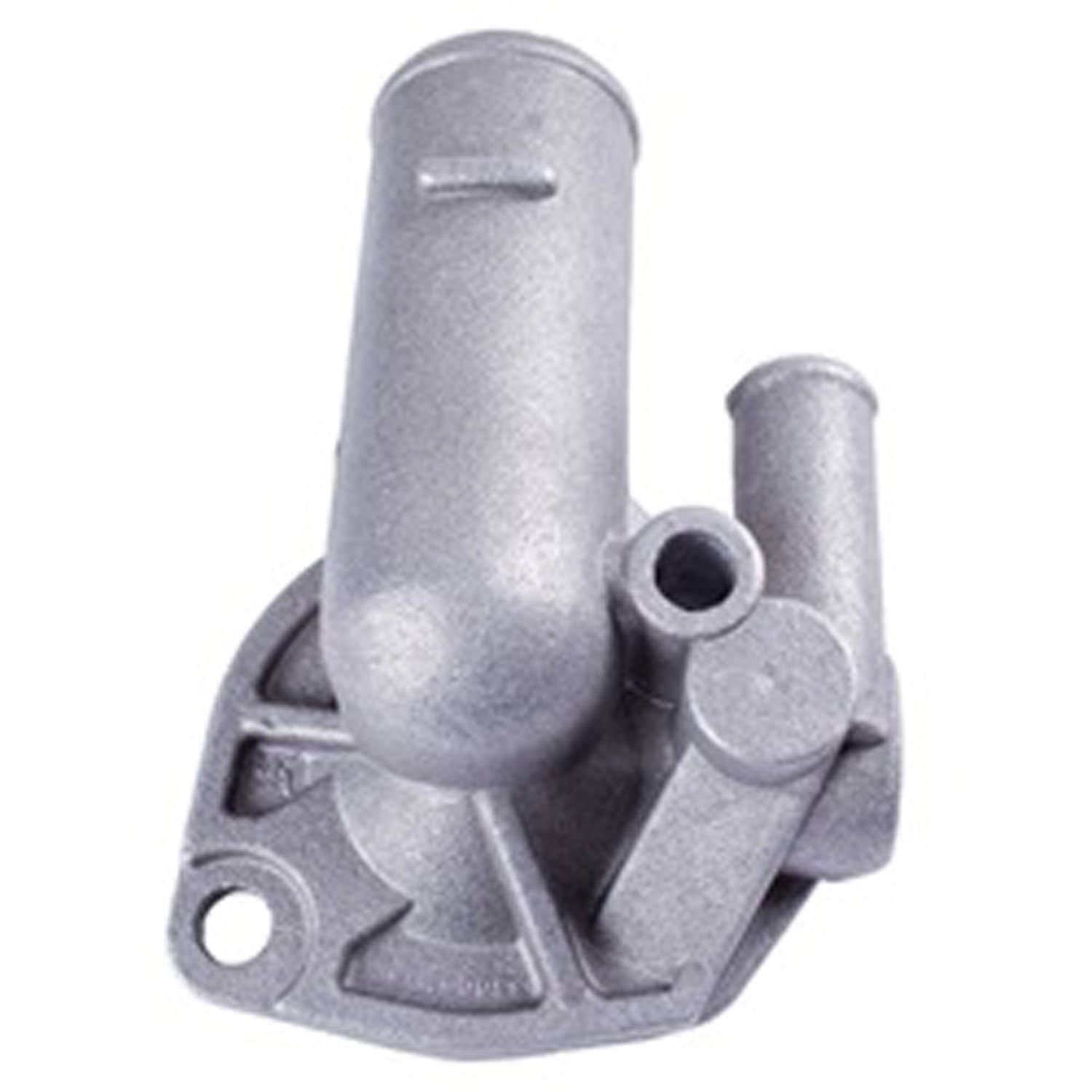 This thermostat housing from Omix-ADA fits 91-06 Jeep models with a 2.4L 2.5L or 4.0L engine.
