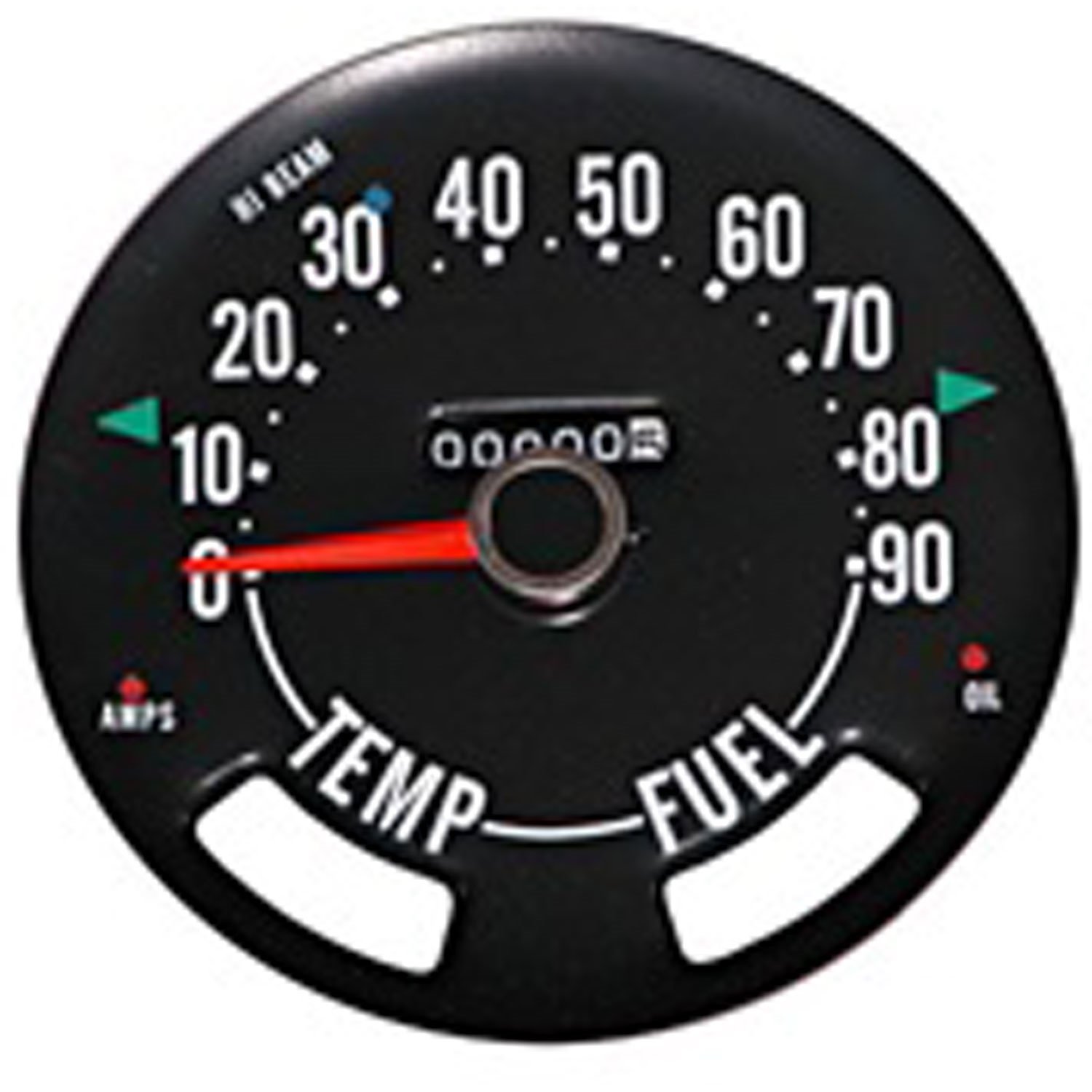 Speedometer Gauge 0-90 MPH 1955-1979 CJ5 1955-1979 CJ6 1959-1967 CJ3B 1976-1979 CJ7