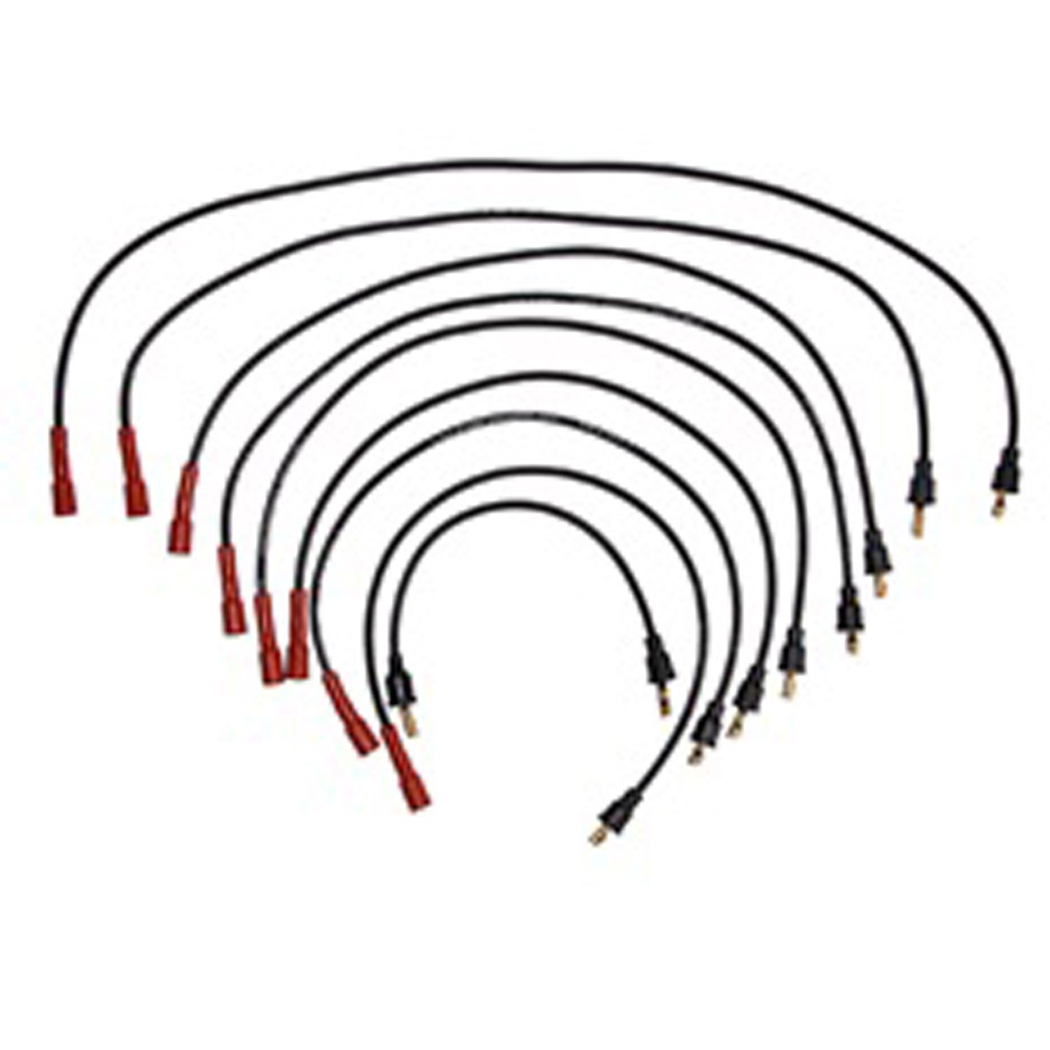 Ignition Wire Set for Select 1972-1985 Jeep Models with 5.0L, 5.9L or 6.6L Engine