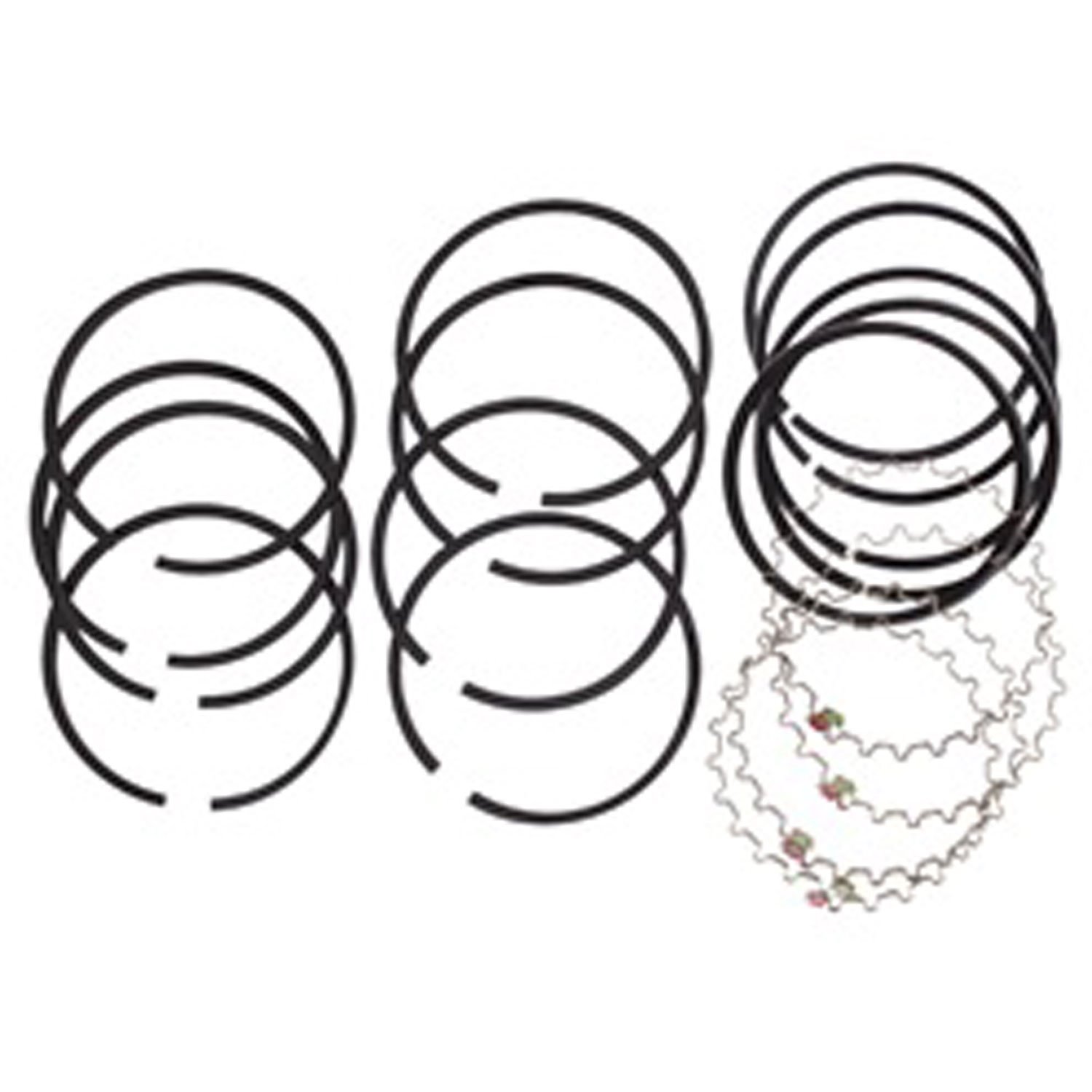 Piston Ring Sets 134 CI .040 Over 1941-1971 Models