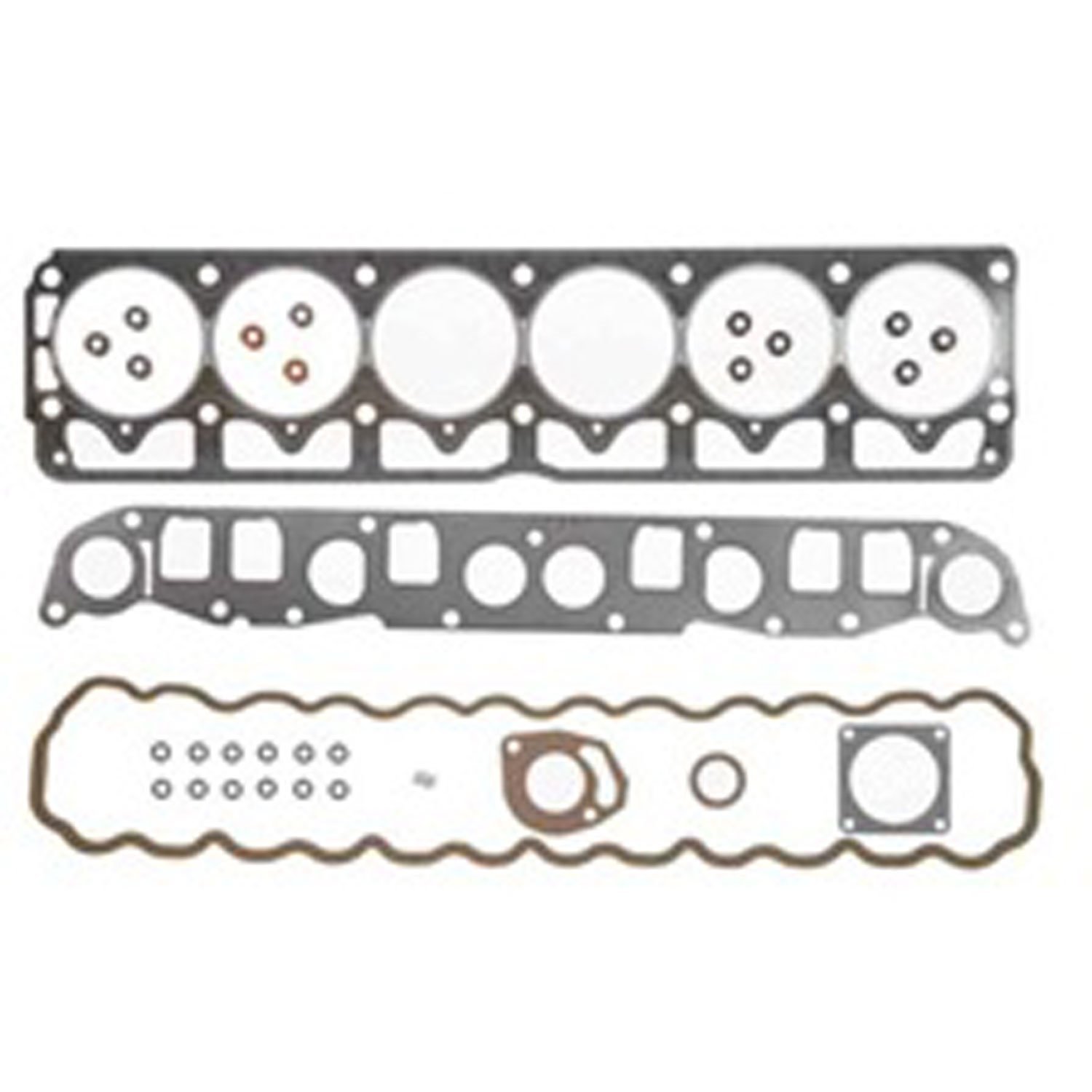 This upper engine gasket set from Omix-ADA fits the 4.0L engine in 91-98 Jeep Cherokees 93-98 Grand