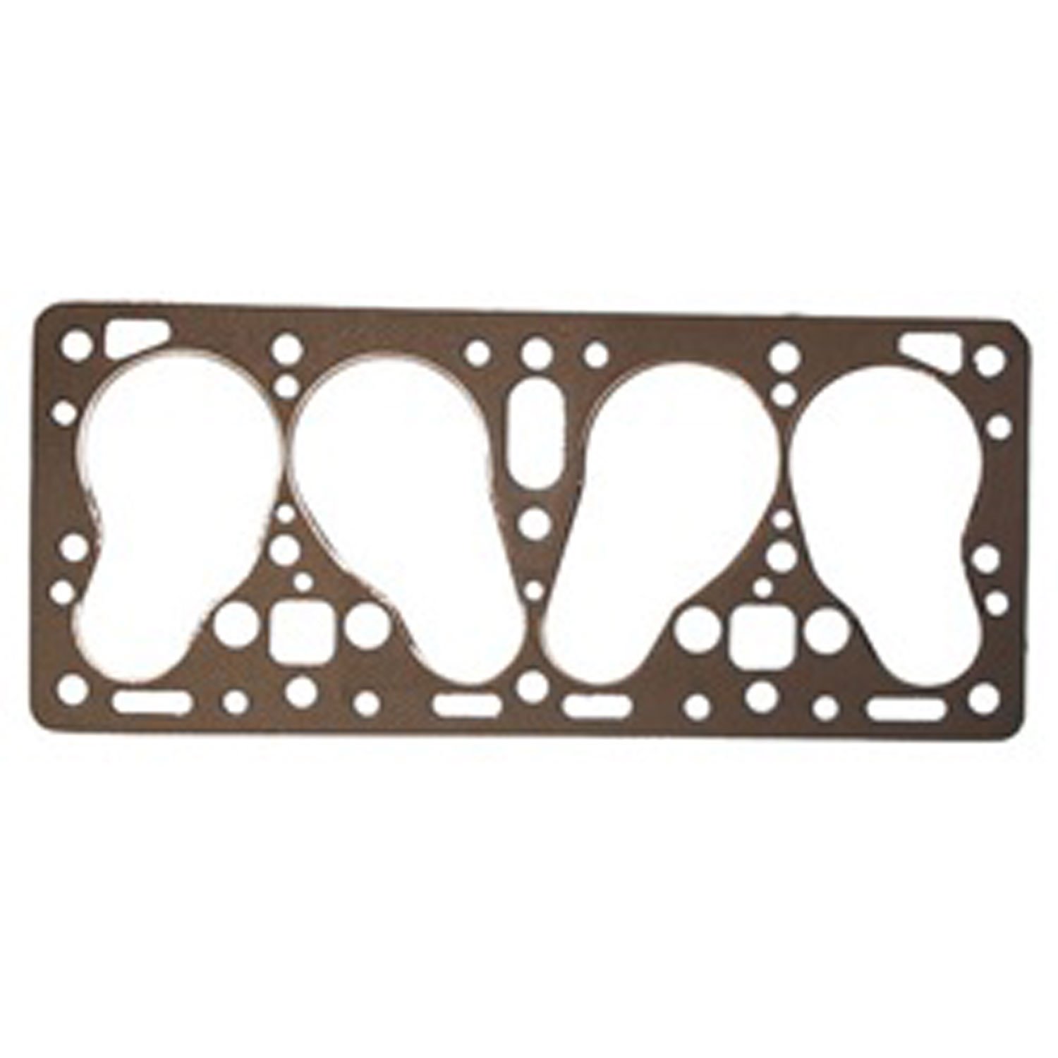 Replacement cylinder head gasket from Omix-ADA, Fits 134 cubic inch F-head engine found in 52-71 Willys and Jeep models