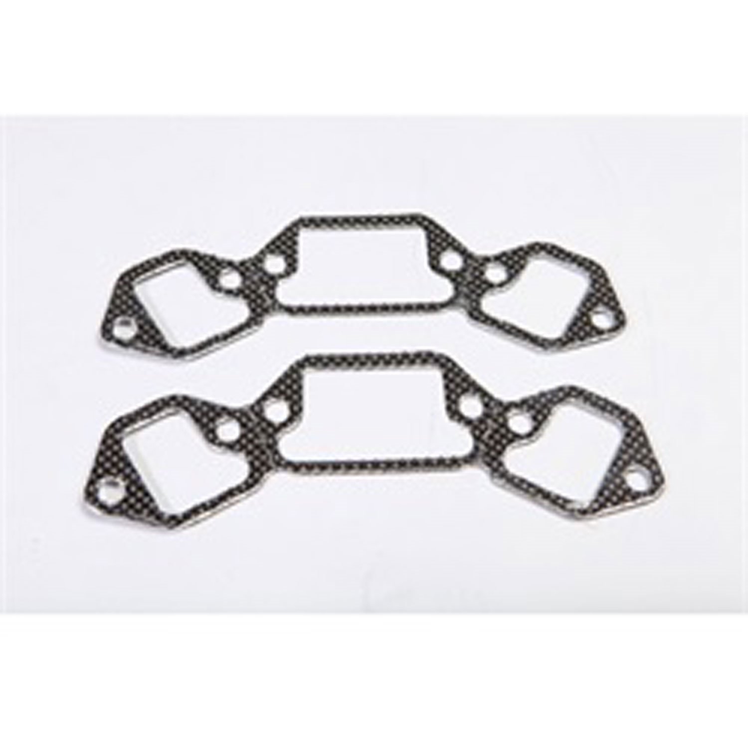 pair of replacement exhaust manifold gaskets from Omix-ADA fit 72-91 Jeep CJ and SJ models with