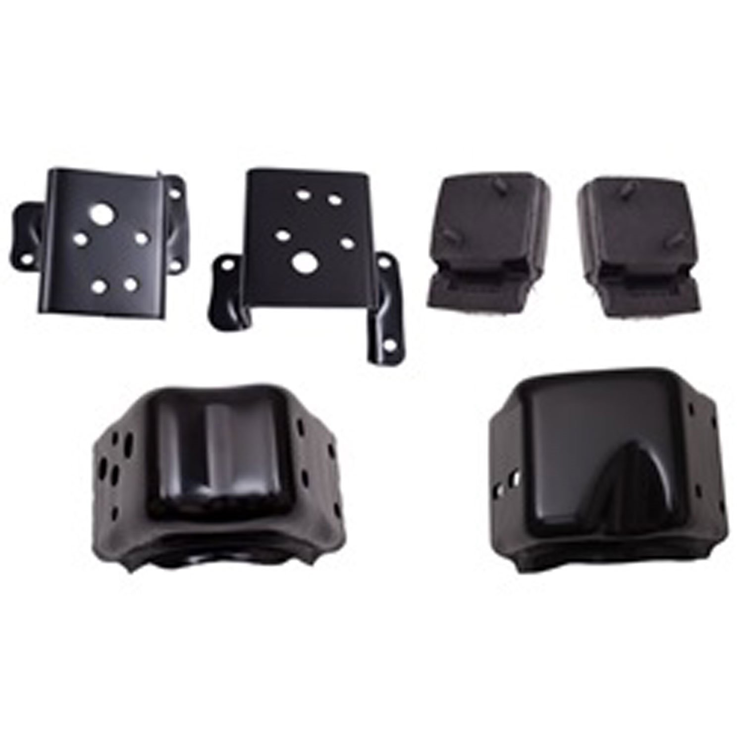 Engine Mounting Kit 5.0L Includes 2 Engine Mounts and 4 Mounting Brackets 1972-1981 Models