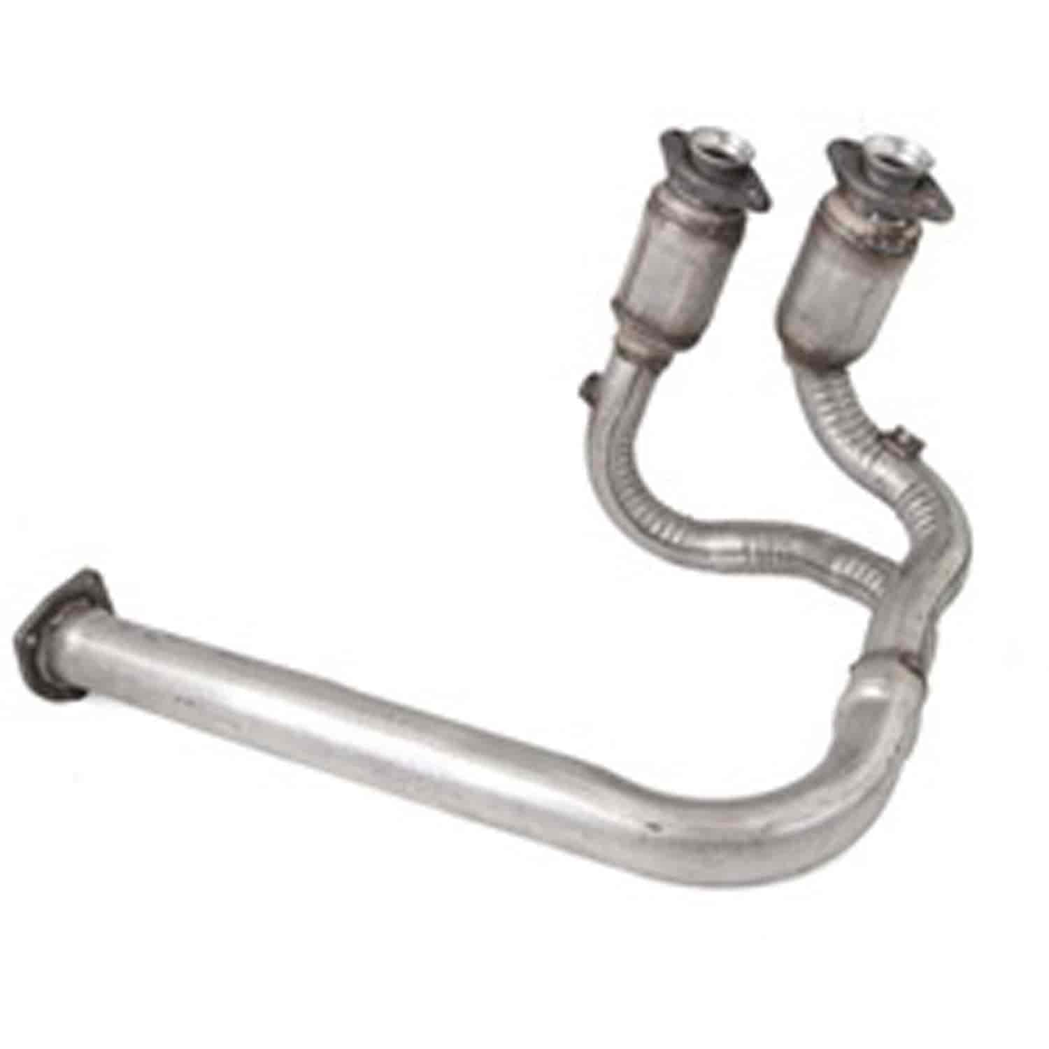 Y-Pipe Front Exhaust With Front Catalytic Converters 2001-2003 Wrangler