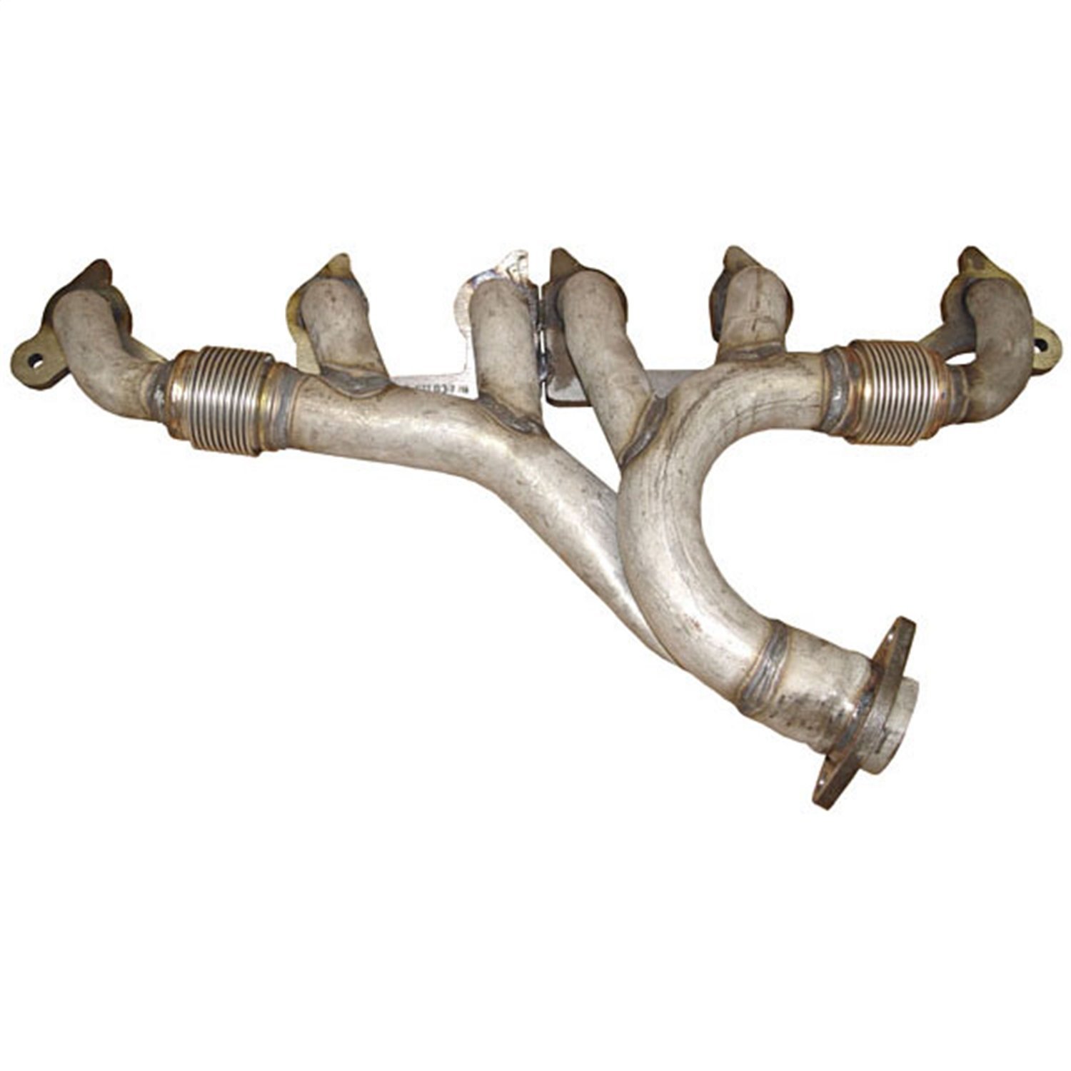 Replacement exhaust manifold kit from Omix-ADA, Fits 91-99 Cherokees & Wranglers and 93-98 Grand