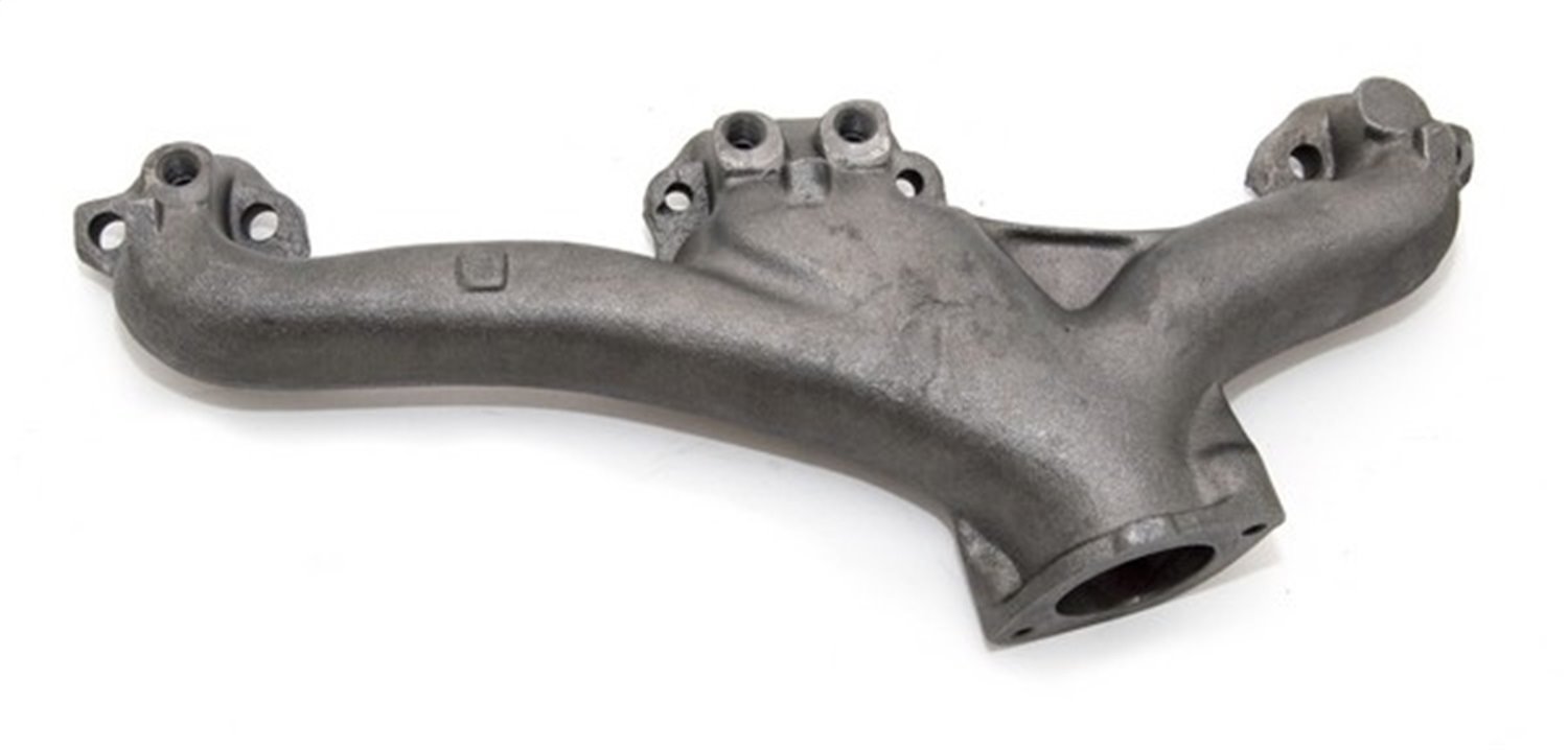 Replacement exhaust manifold from Omix-ADA, Fits 72-91 Jeep CJ and SJ models with 304 or 360 cubic inch engines. Left side.