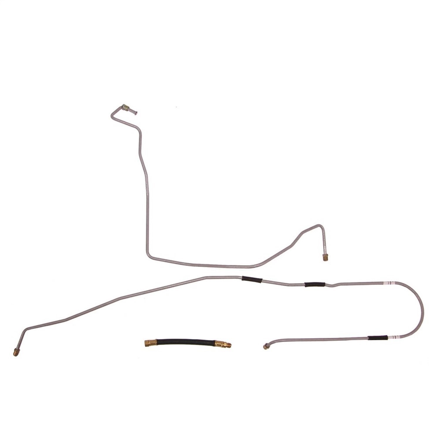 Replacement fuel line set from Omix-ADA, Fits 55-66 Jeep CJ5 with a 134 cubic inch engine.