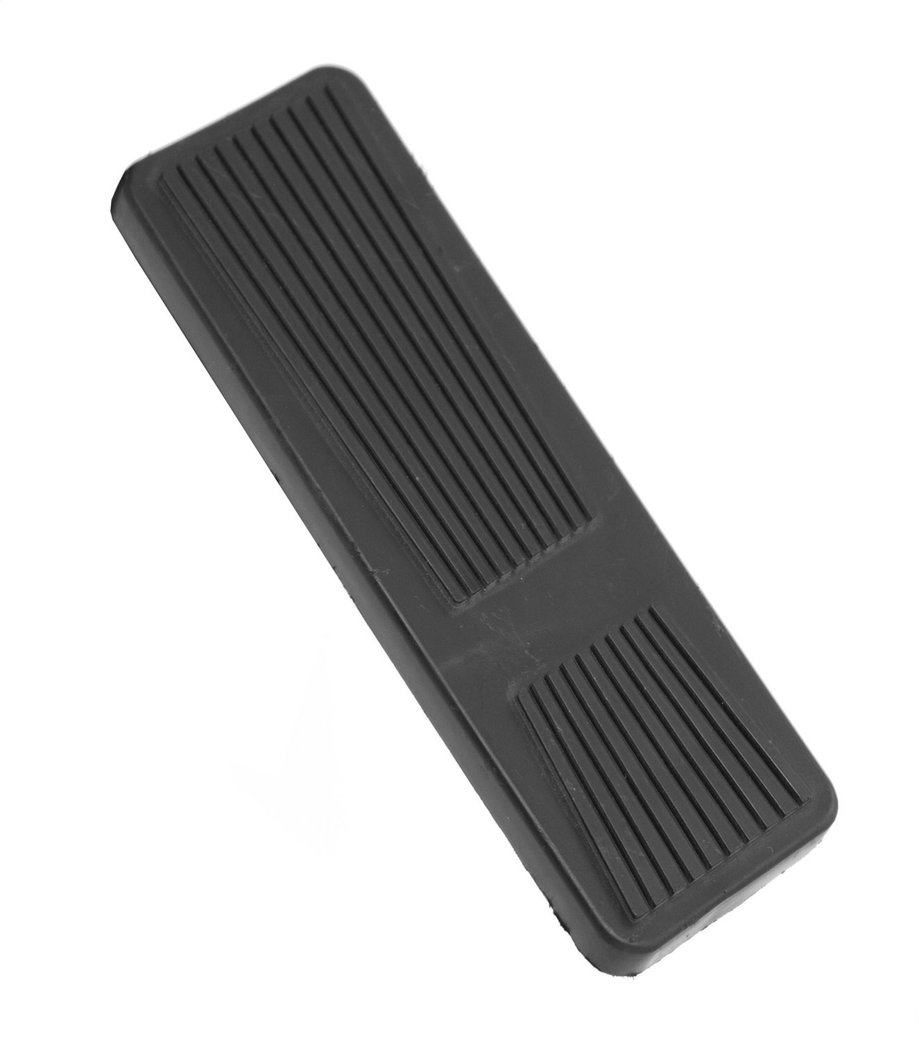 Replacement accelerator pedal pad from Omix-ADA, Fits 76-06 Jeep models Rubber pad only.