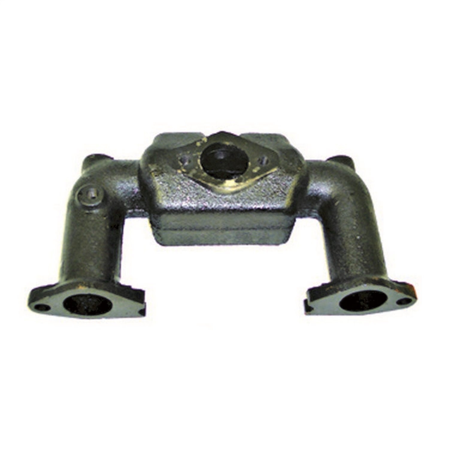 This intake manifold from Omix-ADA fits the 4-cylinder 134 L-head engines found in 41-45 Willys MBs/