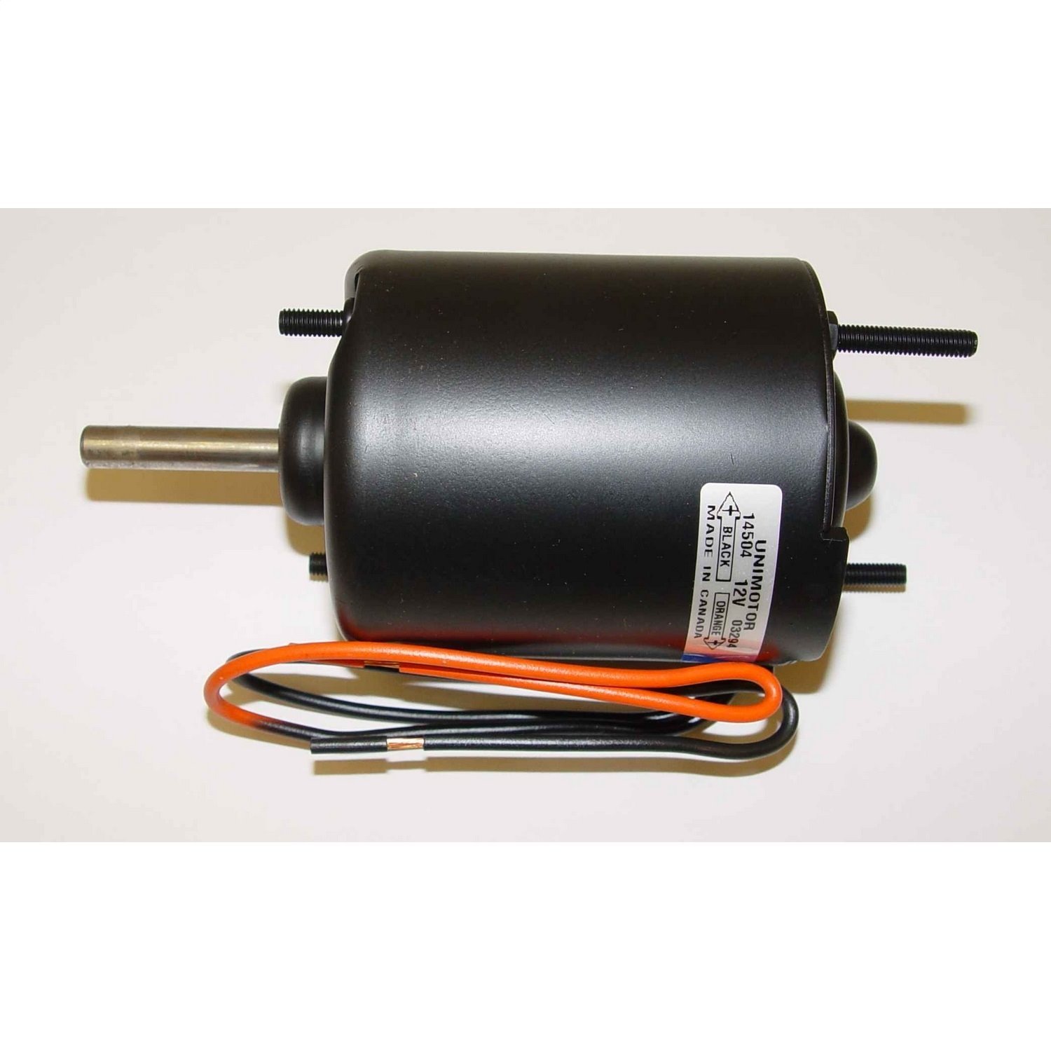 This 2 speed heater blower motor from Omix-ADA fits 72-77 Jeep CJ Models