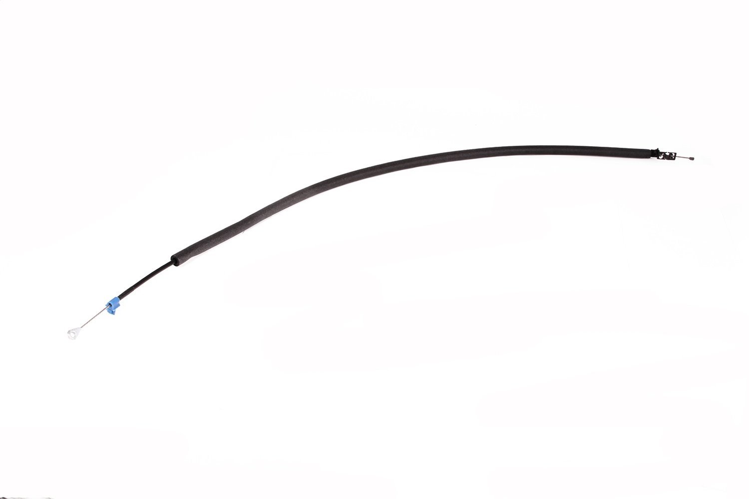 This temperature control cable from Omix-ADA fits 87-95 Jeep Wranglers. It has a blue mark on the end of the cable.