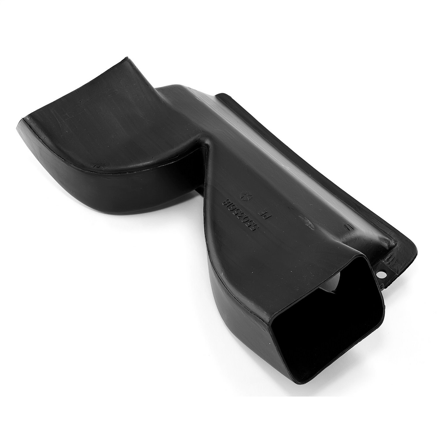 This heater floor duct fits 87-95 Jeep Wrangler YJ
