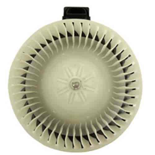 Replacement heater blower wheel from Omix-ADA, Fits 07-10 Jeep Compass and Patriots.
