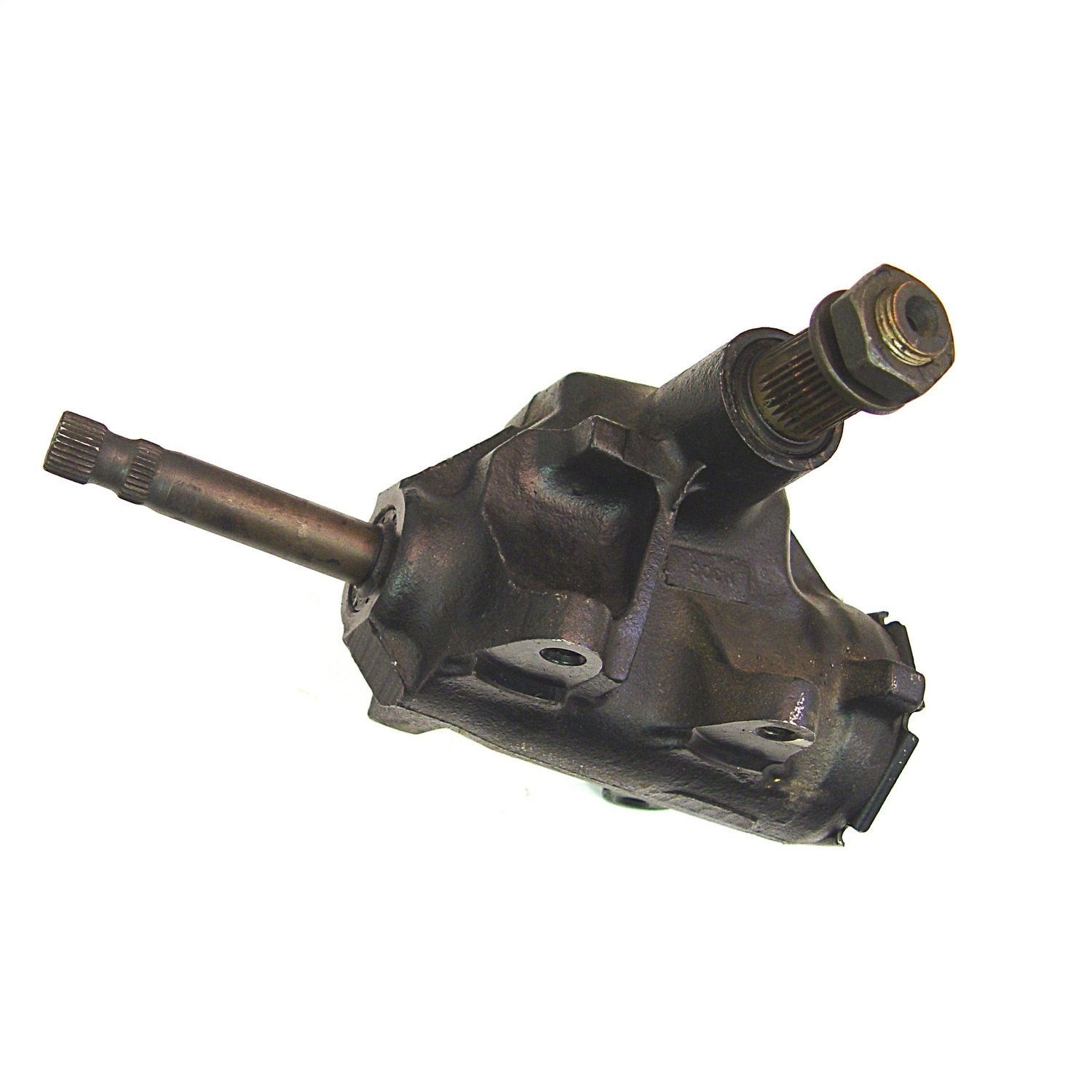 This manual steering gear box from Omix-ADA fits 87-95 Jeep Wrangler YJ 97-98 TJ Wrangler and 84-93 XJ Cherokees.