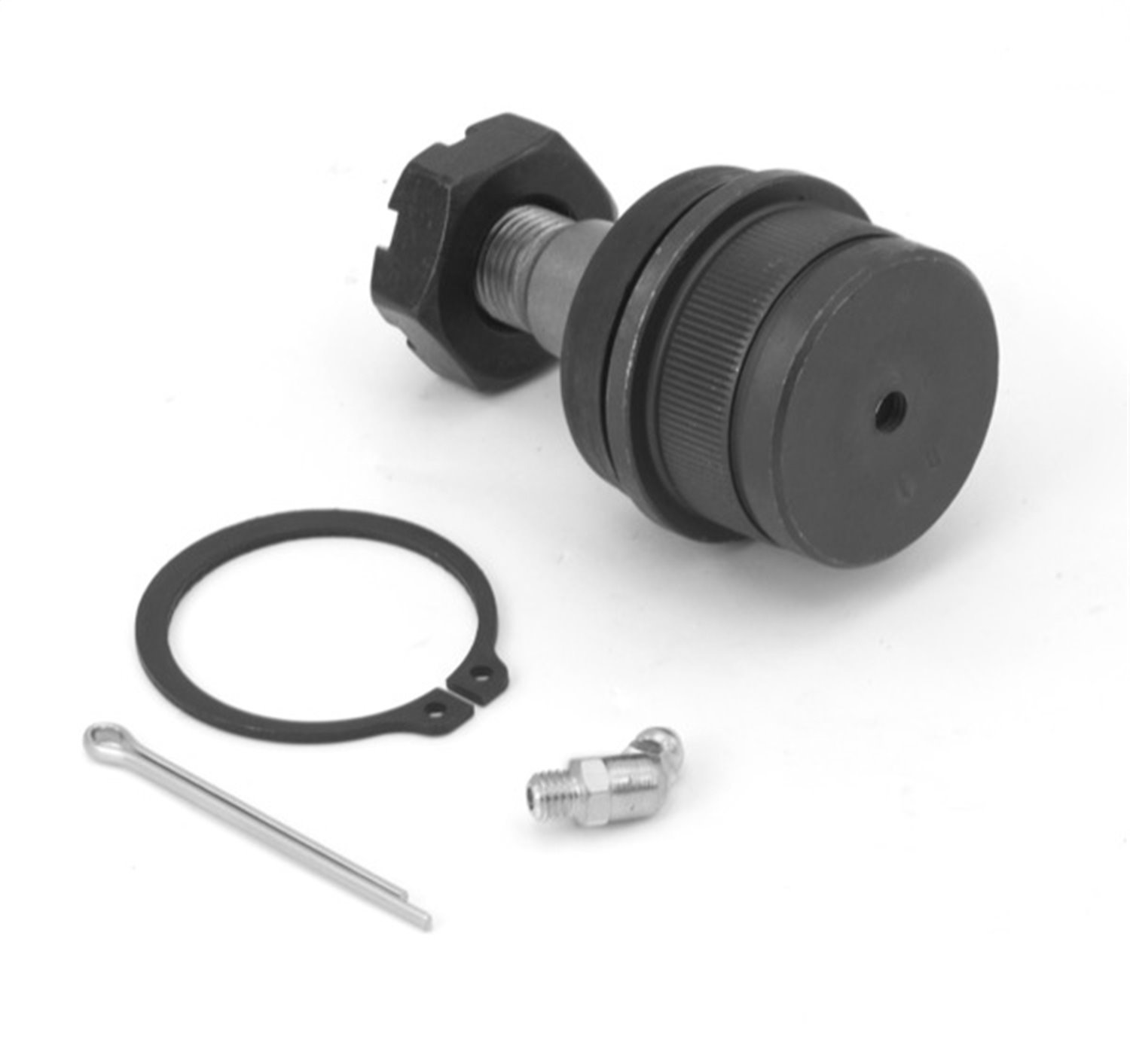 This lower Ball Joint kit from Omix-ADA fits 87-06 Jeep models. It includes one lower Ball Joint and the associated hardware.