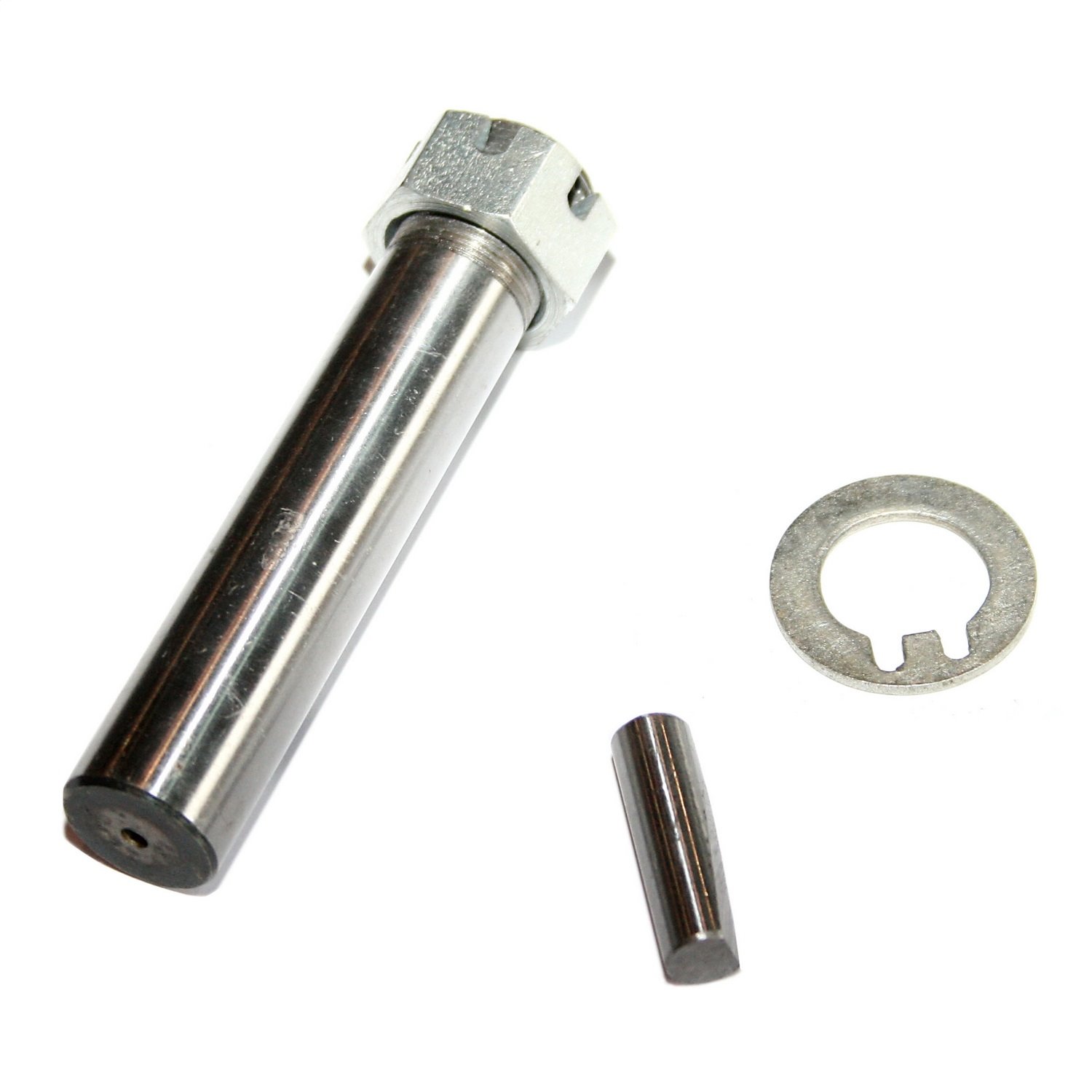 This 3/4 inch steering bellcrank shaft and nut from Omix-ADA fits 41-45 Ford GPWs 41-45 Willys MBs a