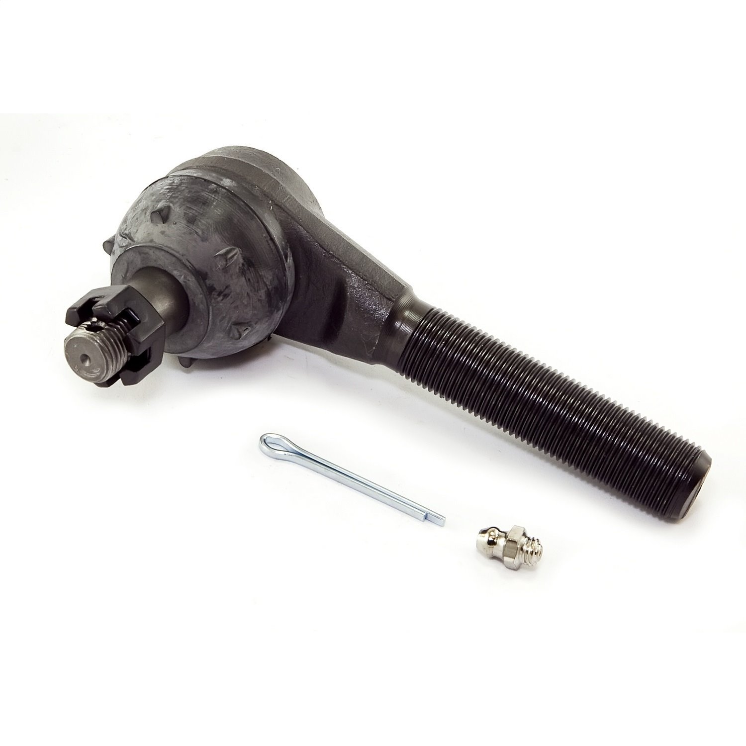 This tie rod end from Omix-ADA fits 84-90 Jeep Cherokees and 87-90 Wrangler. Left hand thread.