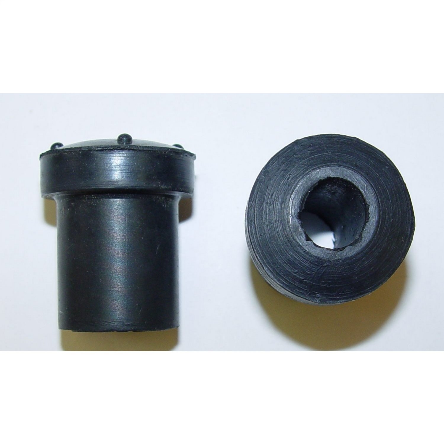 Replacement front leaf spring bushing from Omix-ADA, Fits 76-83 Jeep CJ5 76-86 CJ7 and 81-86 CJ8.. .