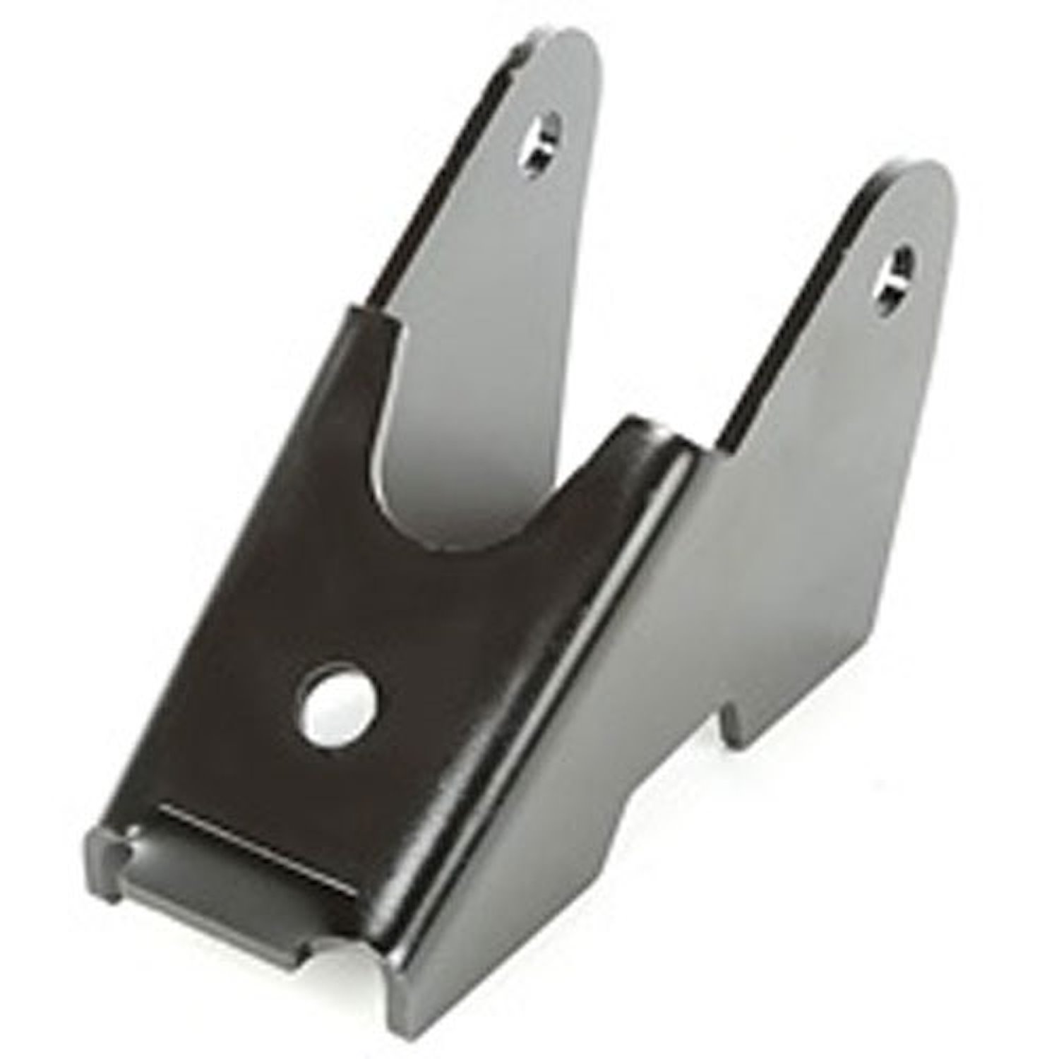 This main eye leaf spring hanger bracket from Omix-ADA welds to the frame on 87-95 Jeep Wranglers. Fits front or rear.