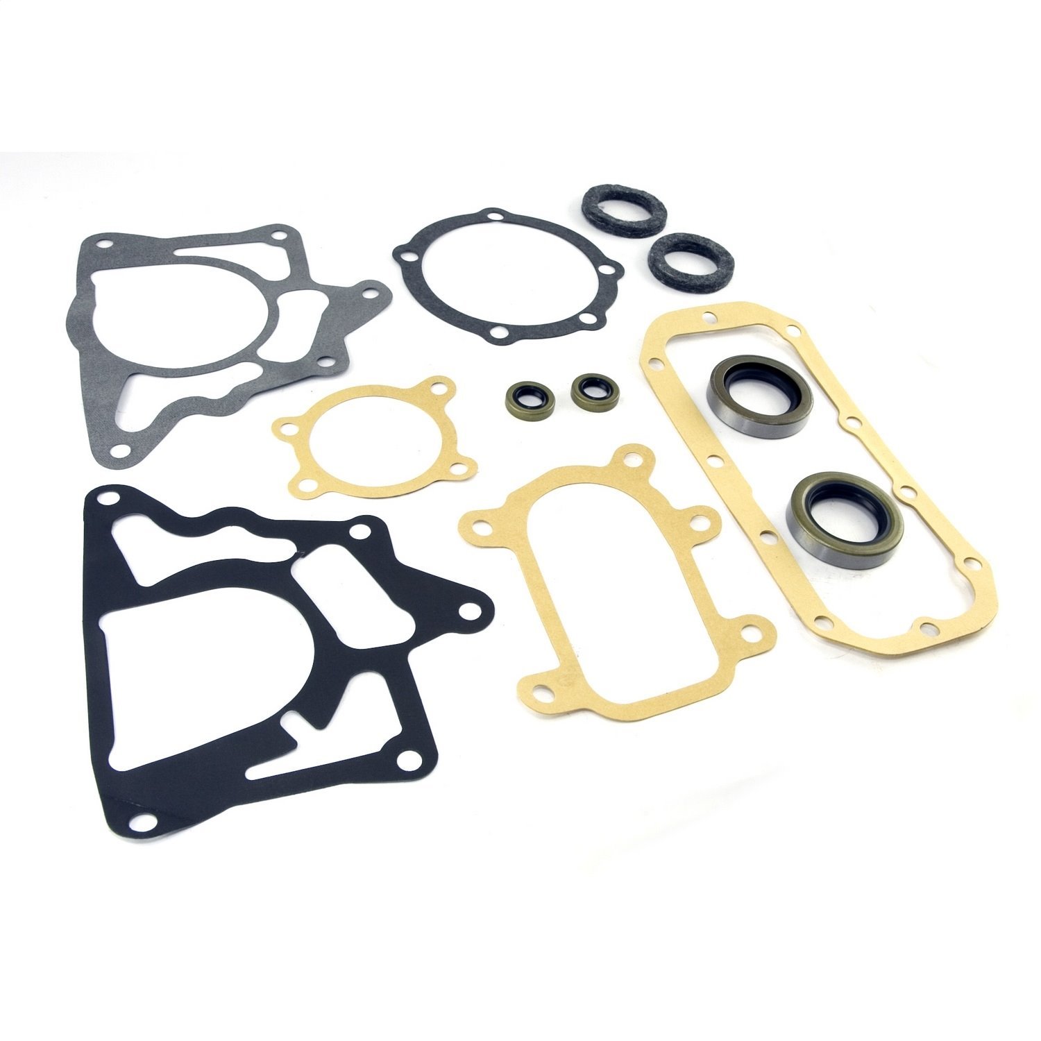 This transfer case gasket and seal kit from Omix-ADA fits 41-71 Willys and Jeep models with Dana 18 transfer case.