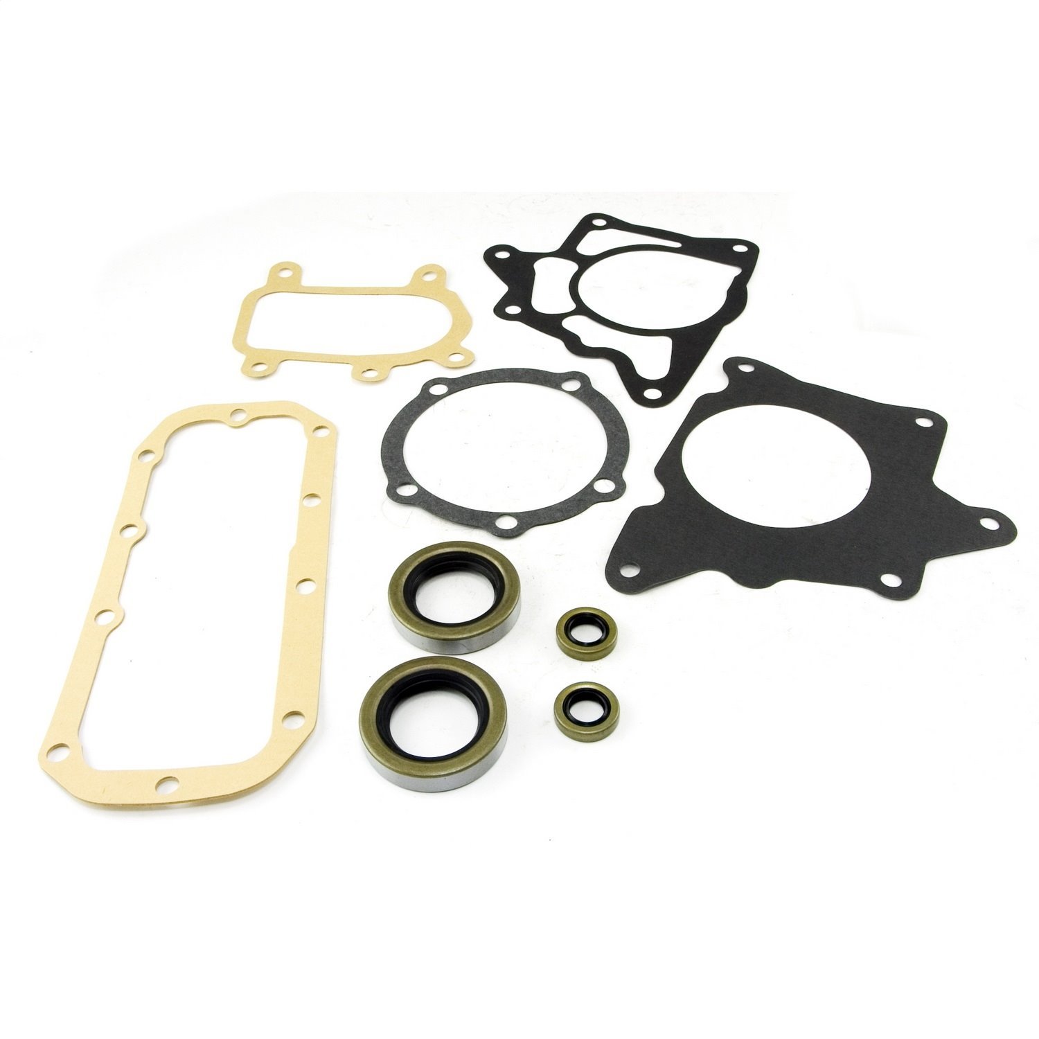 This transfer case gasket and seal kit from Omix-ADA fits 72-79 Jeep CJ5 / CJ6 and 76-79 CJ7 with Dana 20 transfer case.