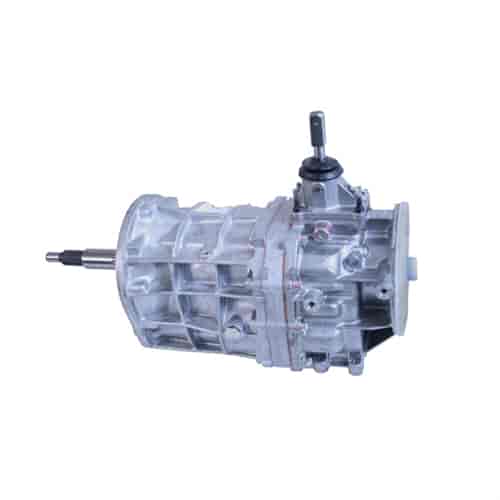 Stock replacement AX-15 transmission assembly from Omix-ADA, Fits 94-99 Jeep Wrangler Three year warranty.