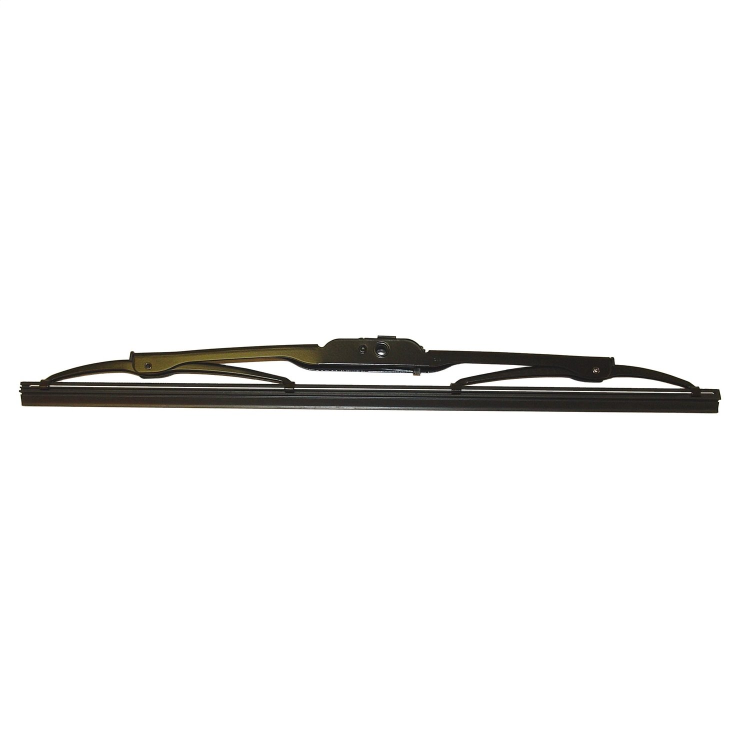 This 13 inch windshield wiper blade from Omix-ADA fits 87-06 Jeep Wrangler.