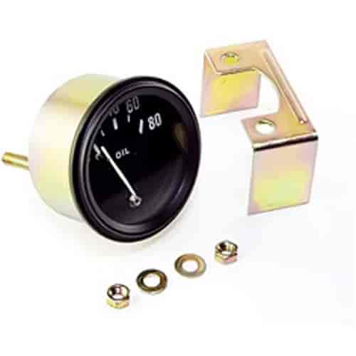 Replacement oil pressure gauge from Omix-ADA, Fits 41-60 Willys and Jeep CJ models