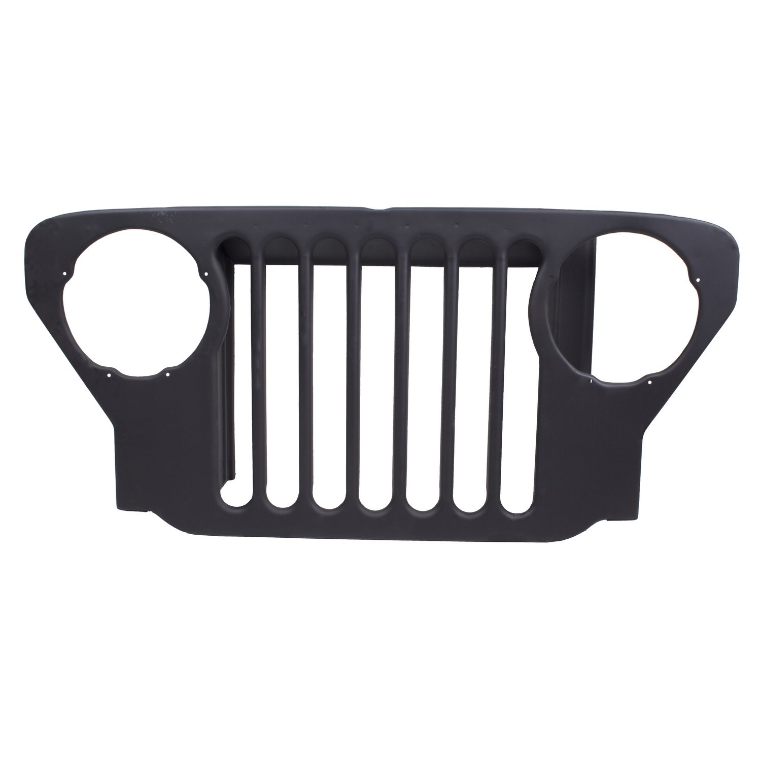 This Mopar licensed steel reproduction grille from Omix-ADA fits 49-53 Willys CJ3A.