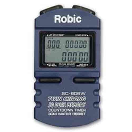 Robic&#0153 SC 606W Stopwatch 50 lap Memory