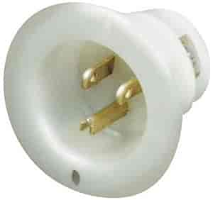 Recessed Male Outlet 110V