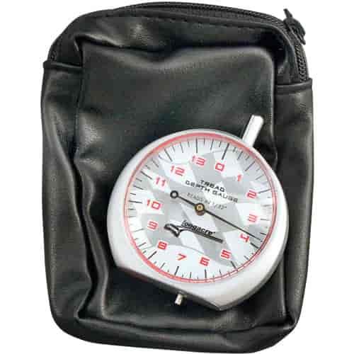 Tread Depth Gauge w/Pouch Accurate to 1/128" (.010")