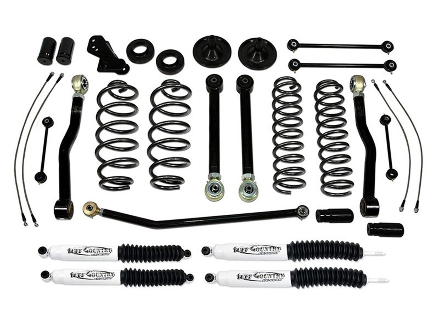 44000KH Front and Rear Suspension Lift Kit, Lift Amount: 4 in. Front/4 in. Rear
