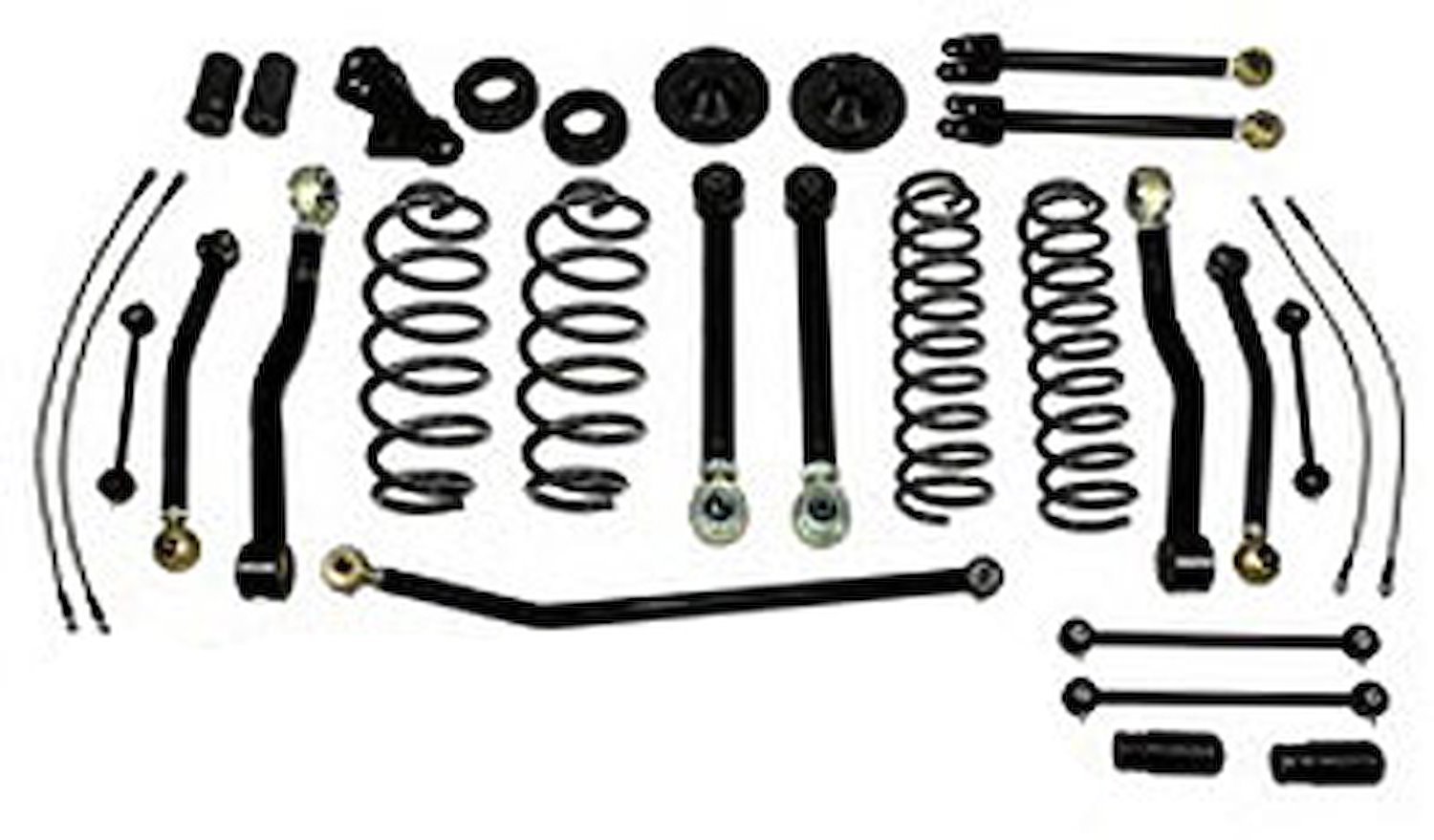 44002 Front and Rear Suspension Lift Kit, Lift Amount: 4 in. Front/4 in. Rear